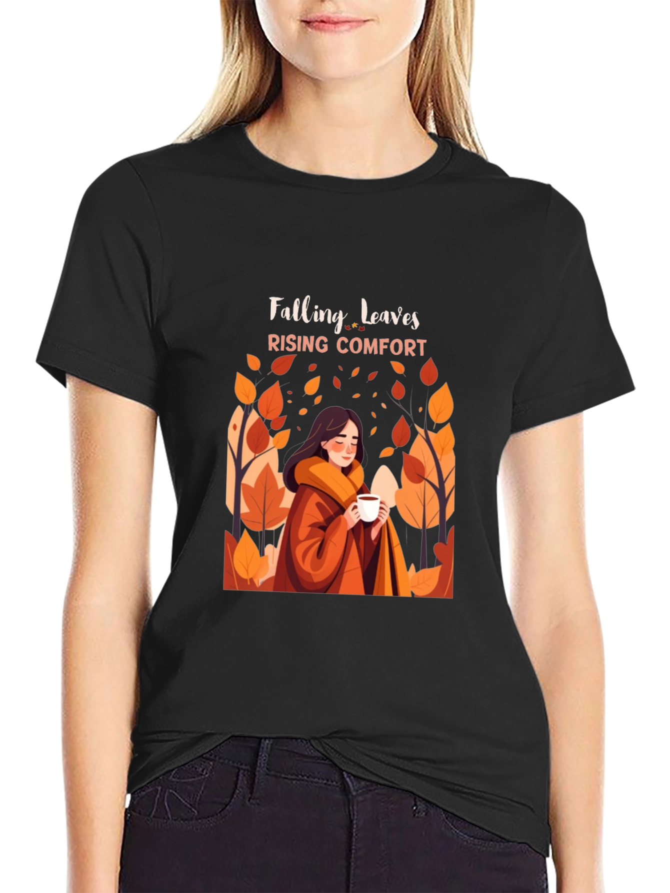 Falling Leaves Comfort Tee