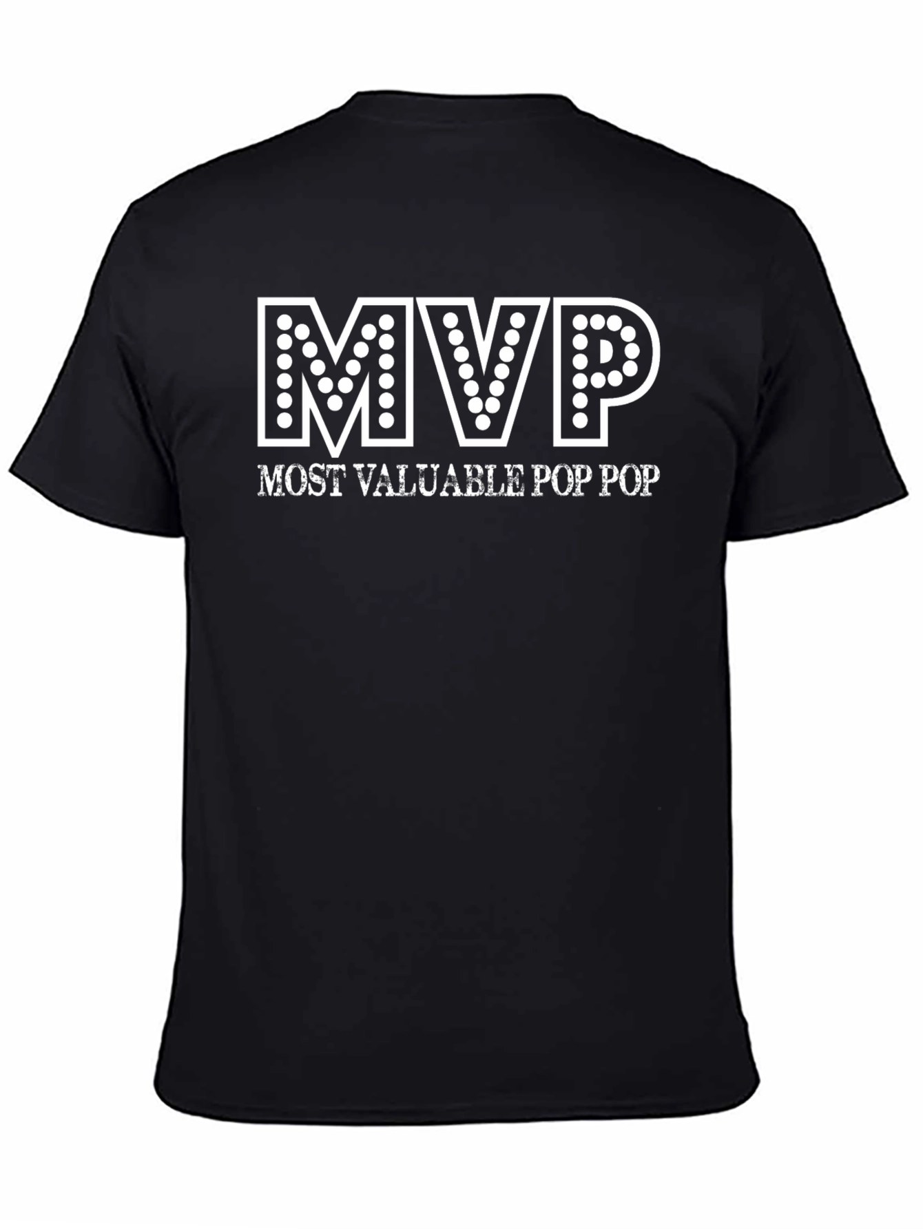 MVP Most Valuable Pop Pop T-Shirt - Black