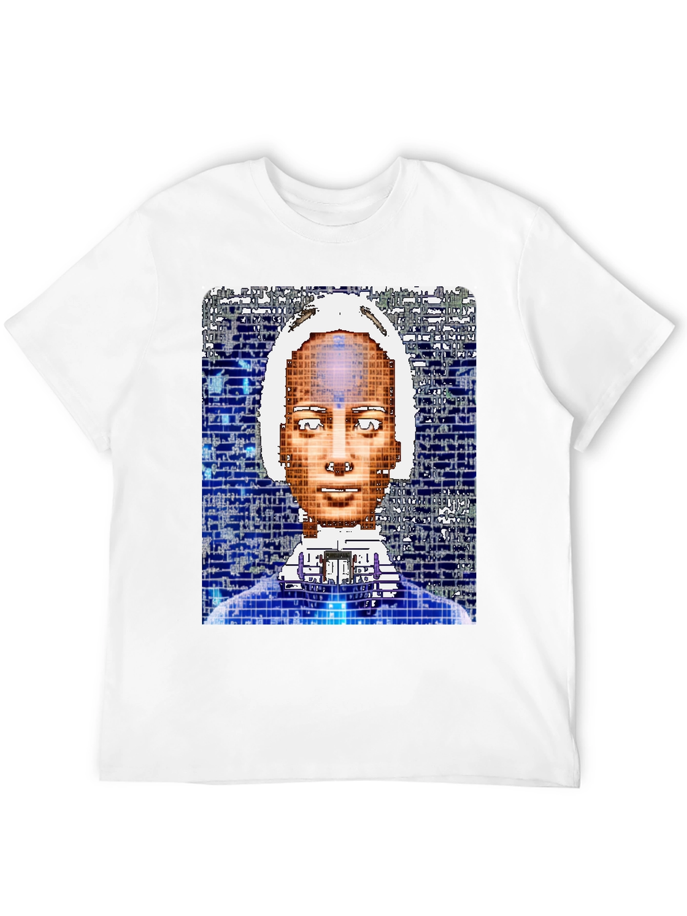 Abstract Humanoid Graphic T-Shirt