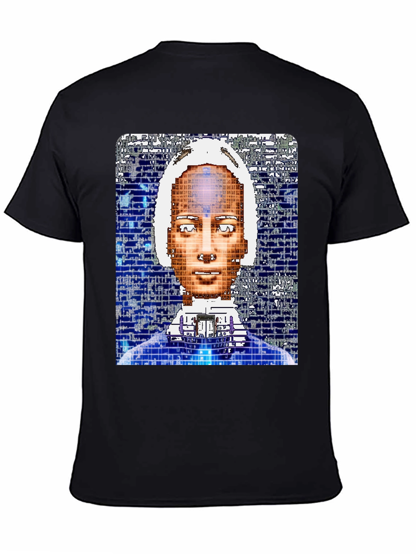 Abstract Humanoid Graphic T-Shirt