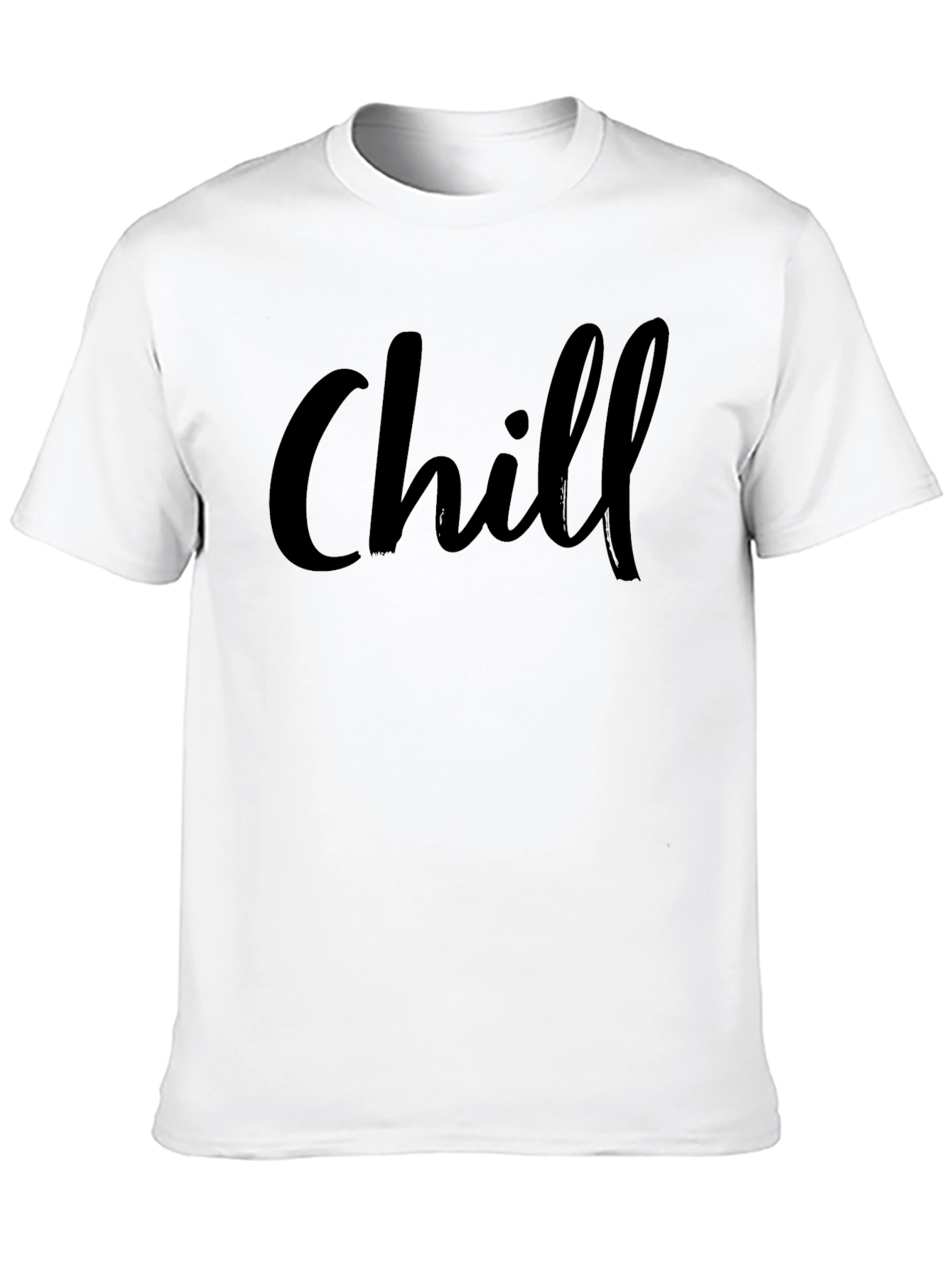 Chill Black T-Shirt - Relaxed Style