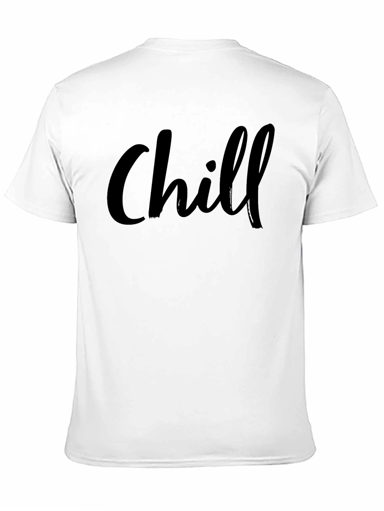 Chill Black T-Shirt - Relaxed Style