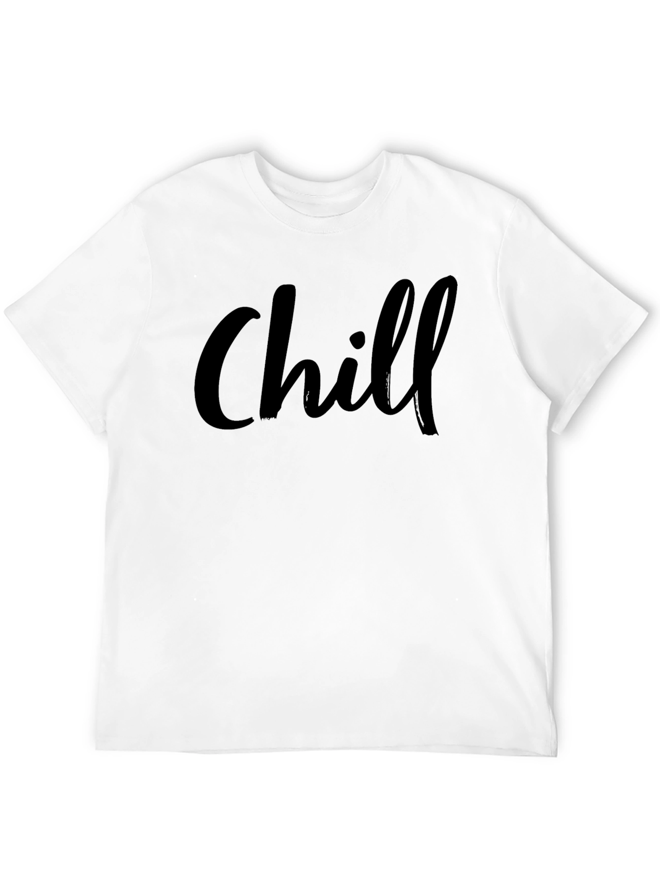 Chill Black T-Shirt - Relaxed Style