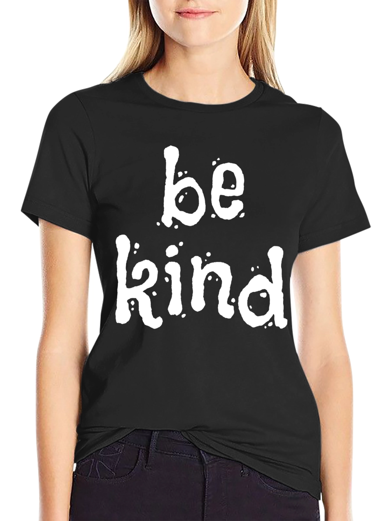 Be Kind Graphic Tee - Soft Cotton Blend