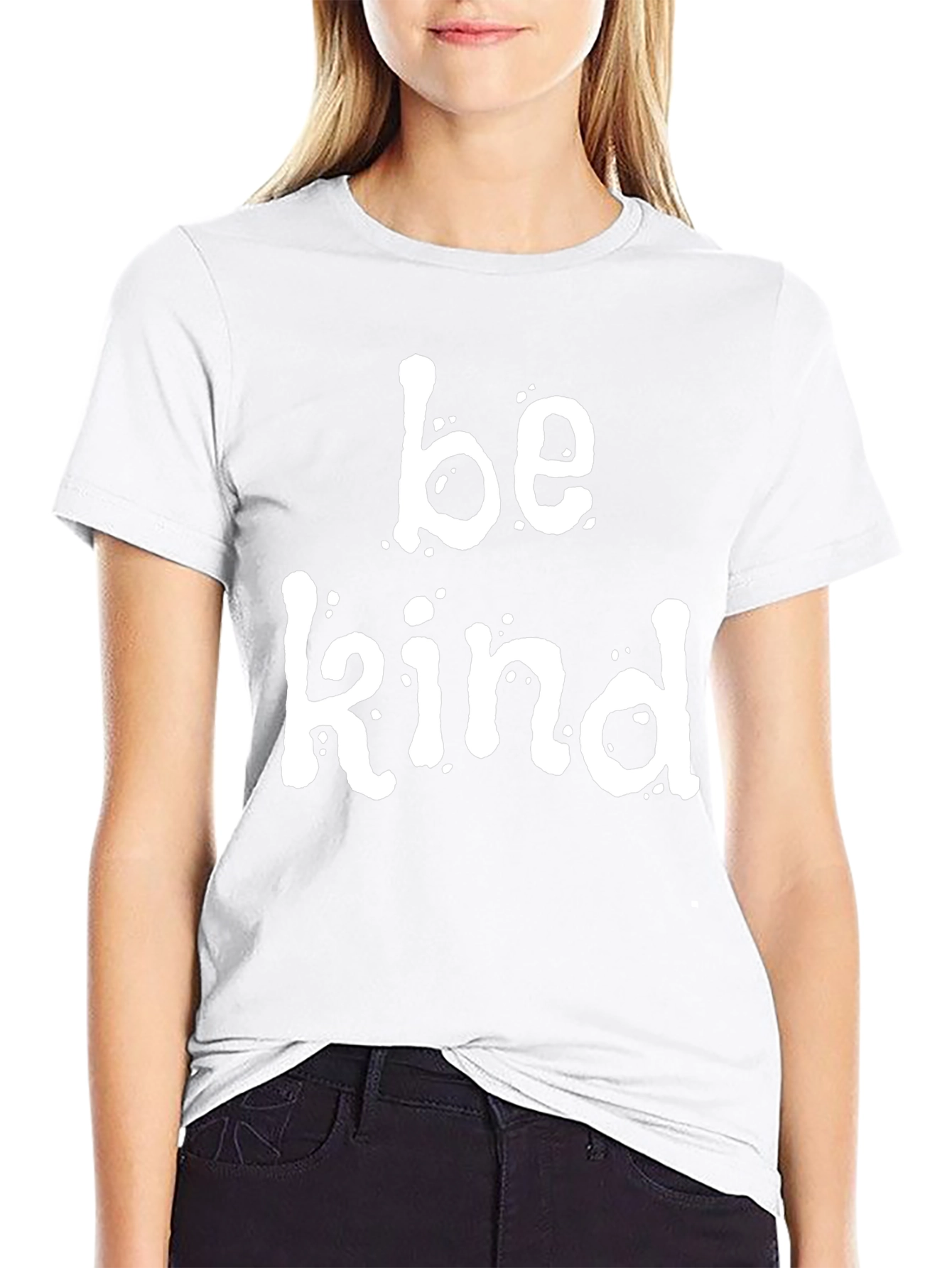 Be Kind Graphic Tee - Soft Cotton Blend