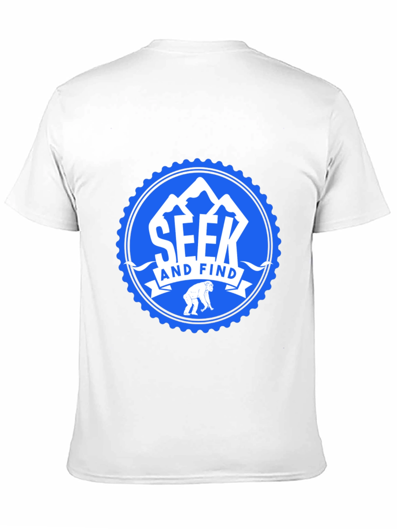 Seek and Find Black T-Shirt