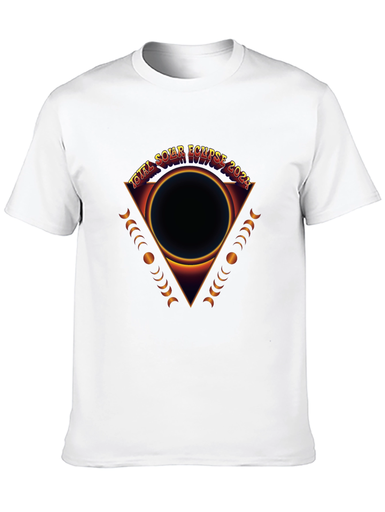 Total Solar Eclipse 2024 Graphic T-Shirt