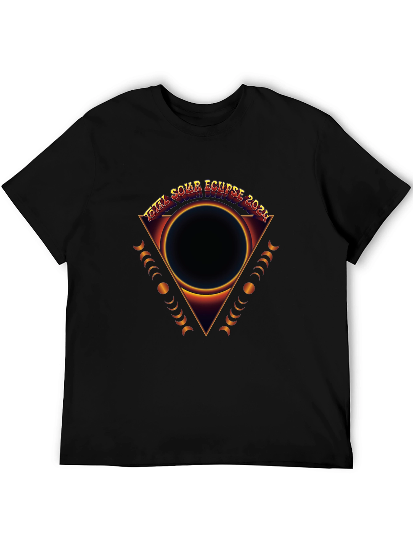 Total Solar Eclipse 2024 Graphic T-Shirt