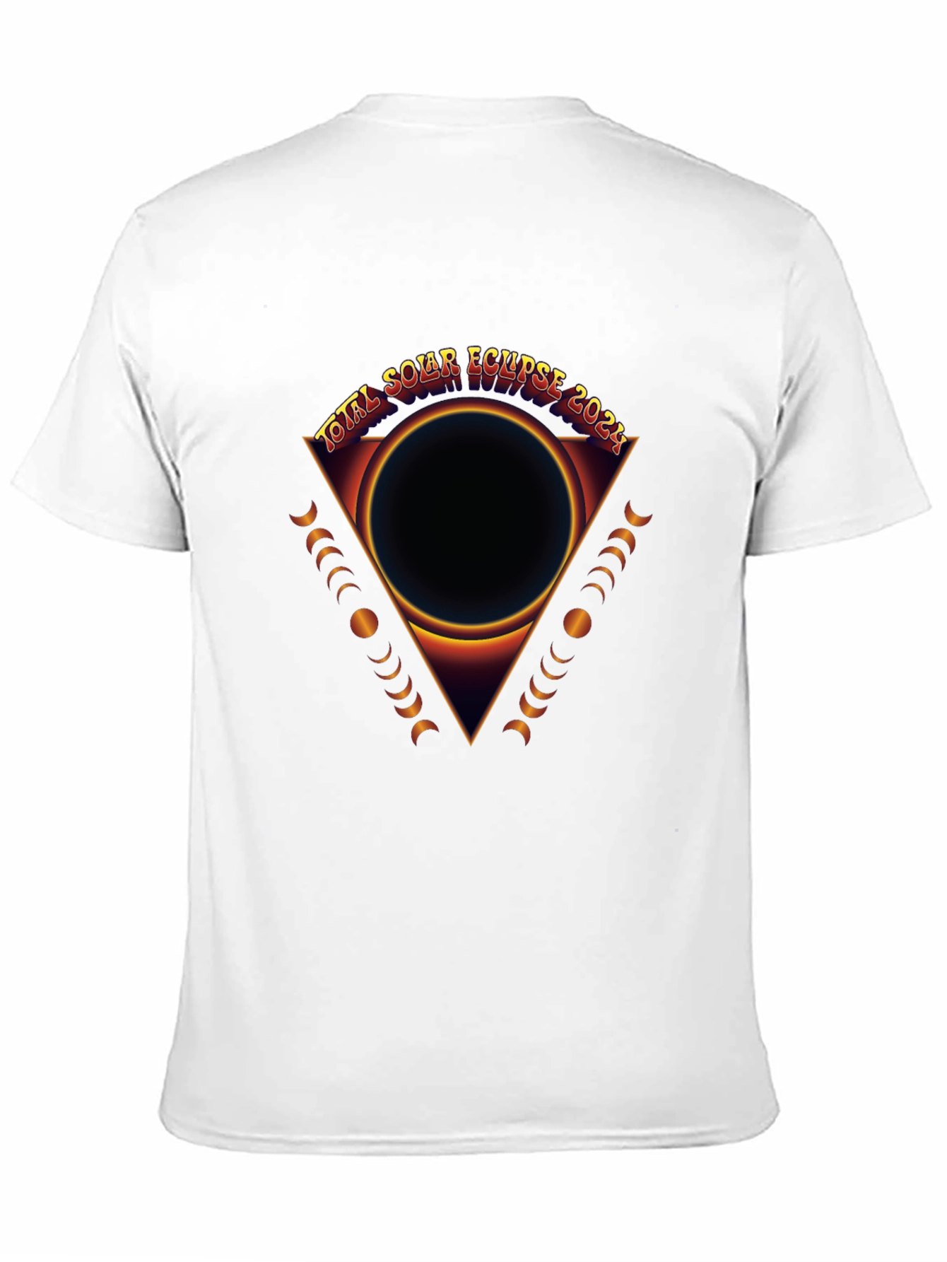 Total Solar Eclipse 2024 Graphic T-Shirt