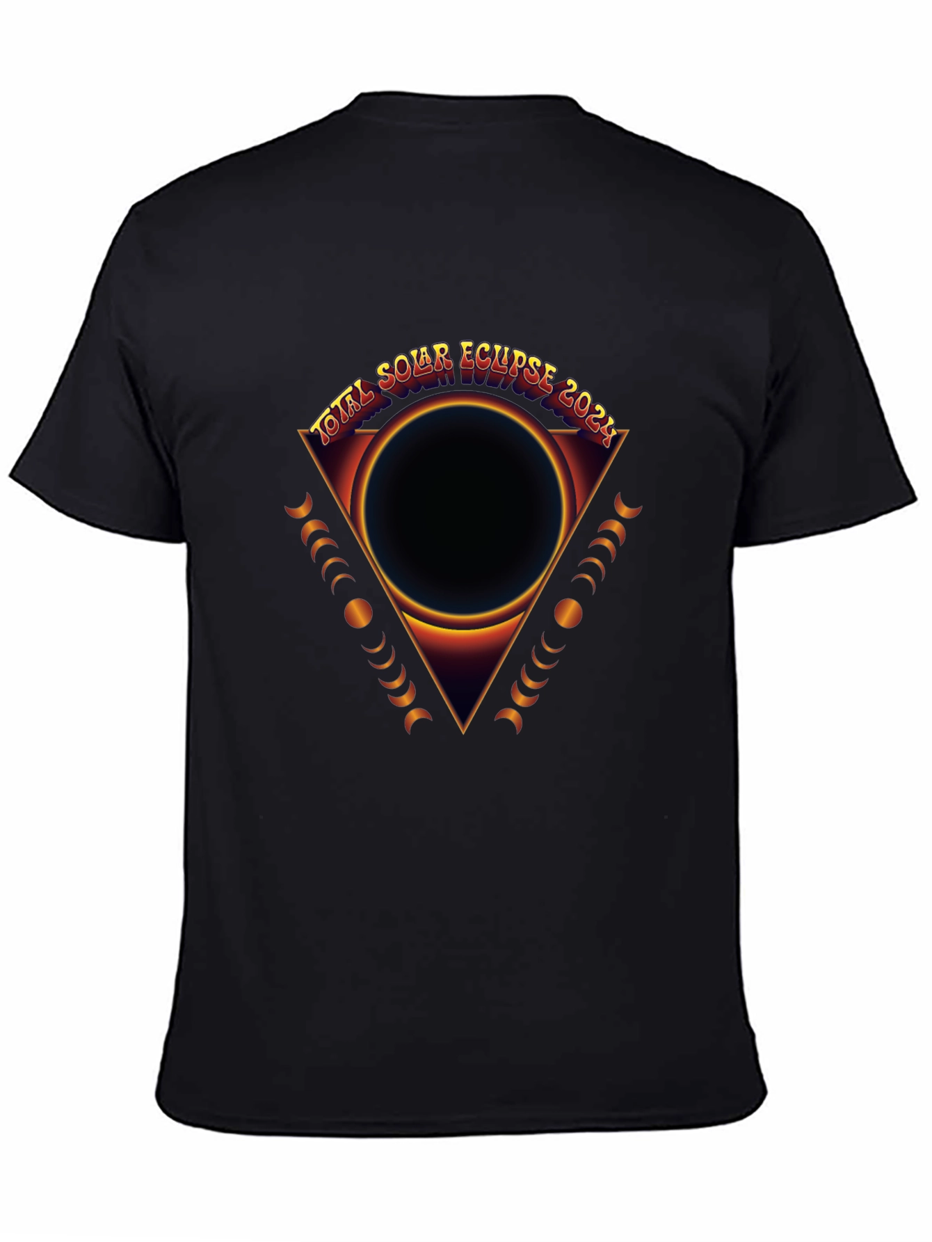 Total Solar Eclipse 2024 Graphic T-Shirt