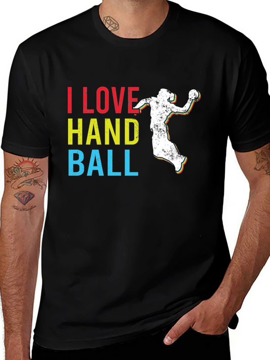 I Love Handball Graphic T-Shirt