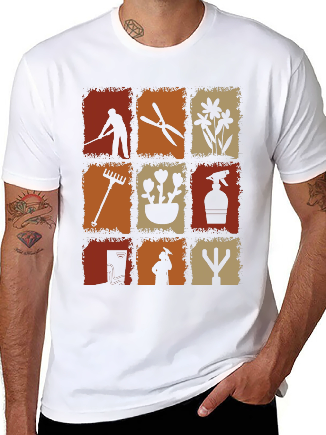 Gardening Icon T-Shirt: Gardener Gift