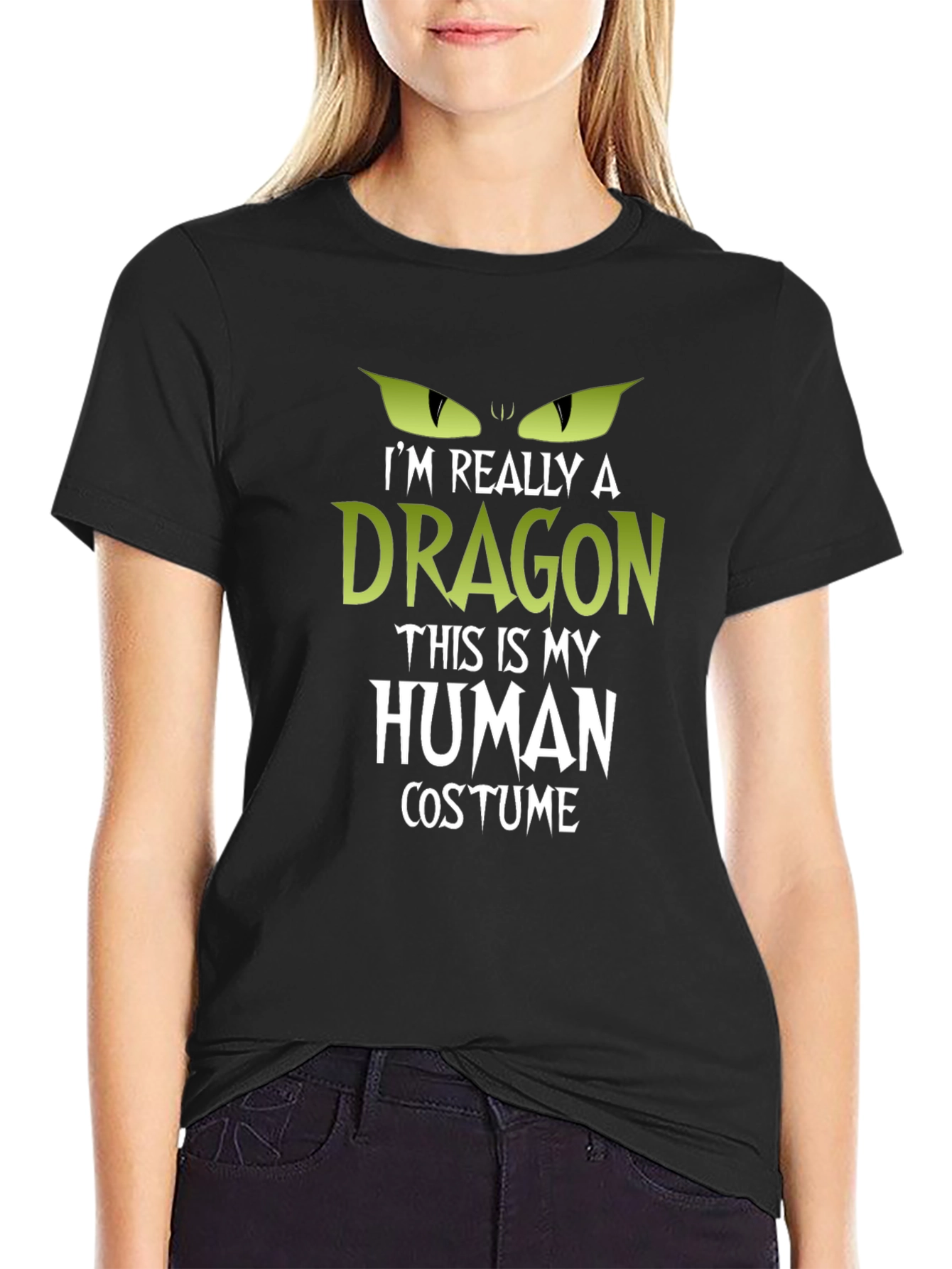 Im Really a Dragon Human Costume T-Shirt