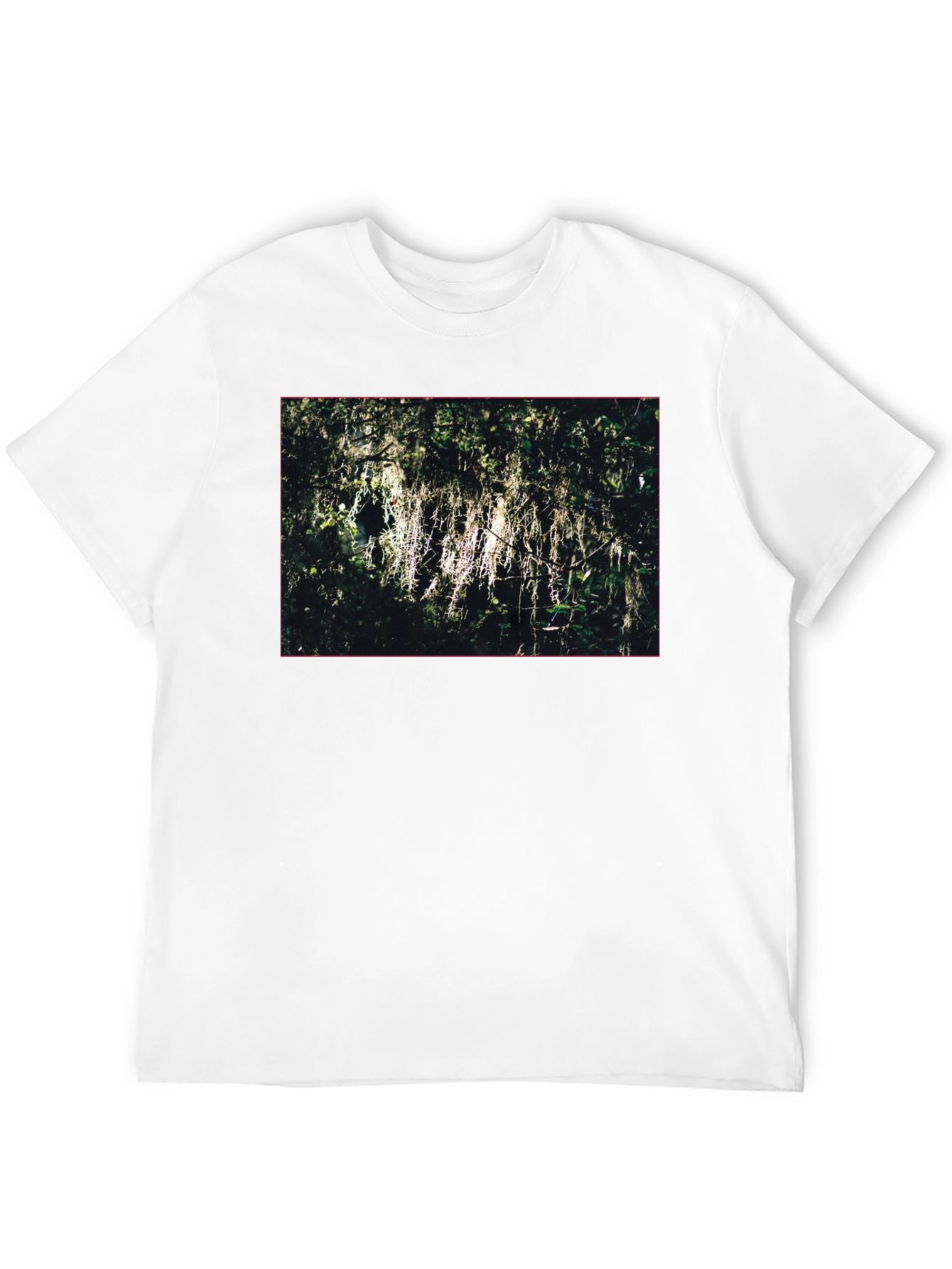 Natures Tapestry Black Tee