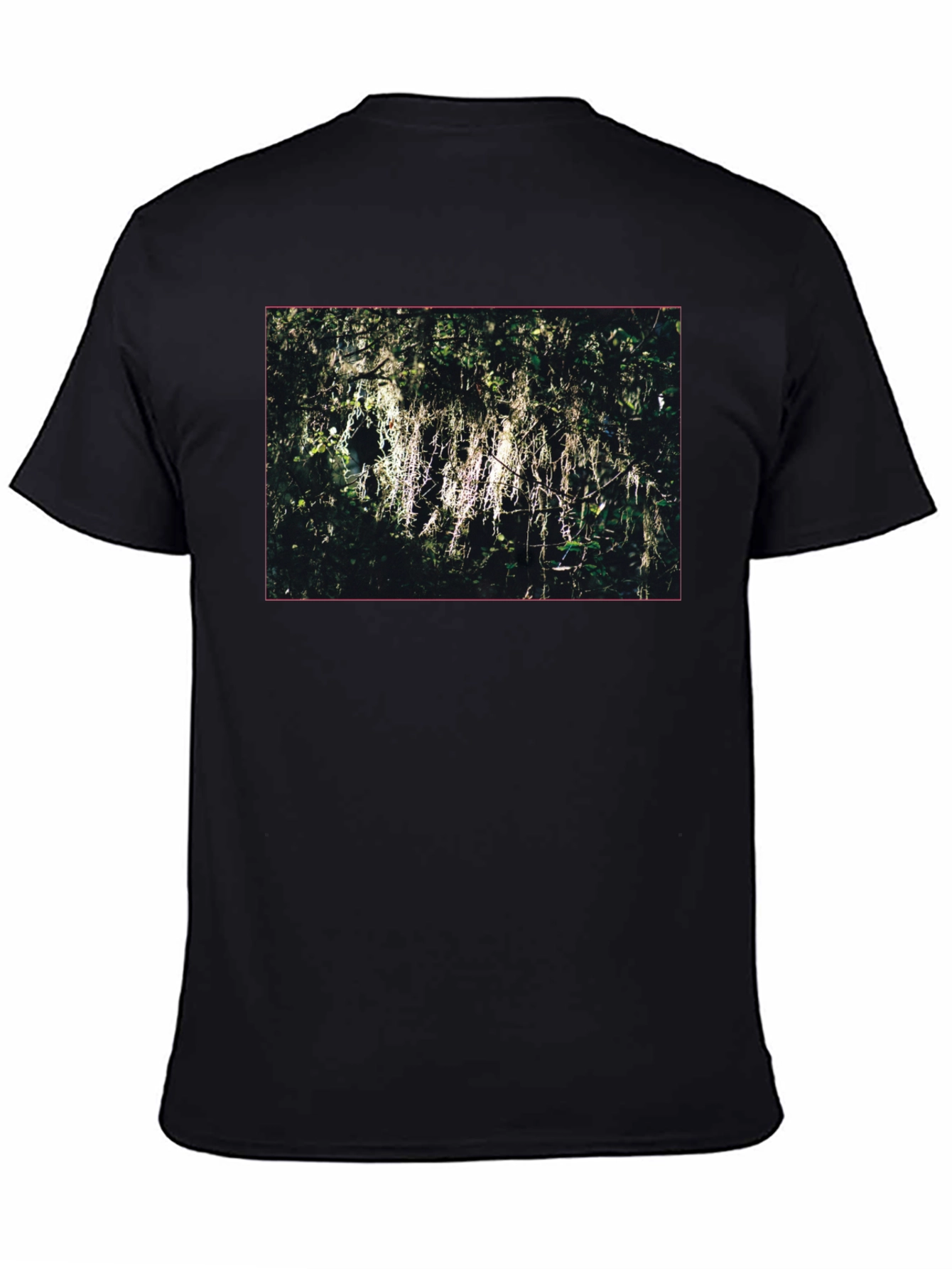 Natures Tapestry Black Tee