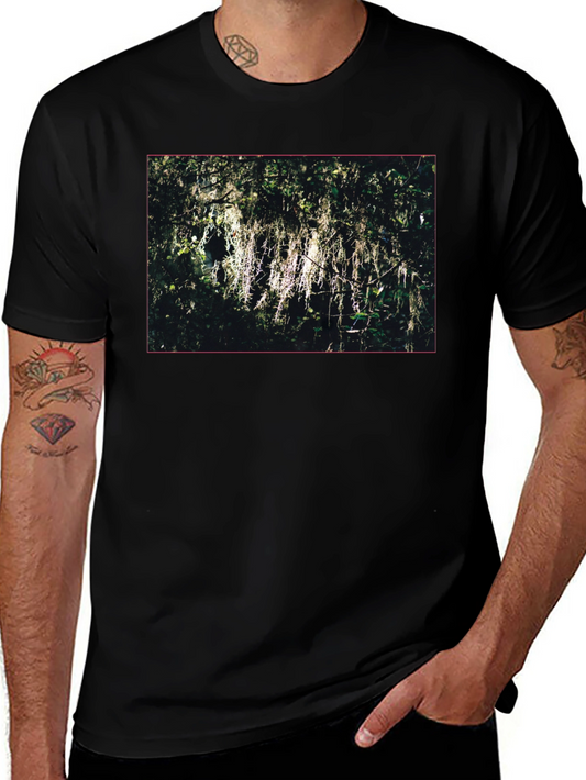 Natures Tapestry Black Tee