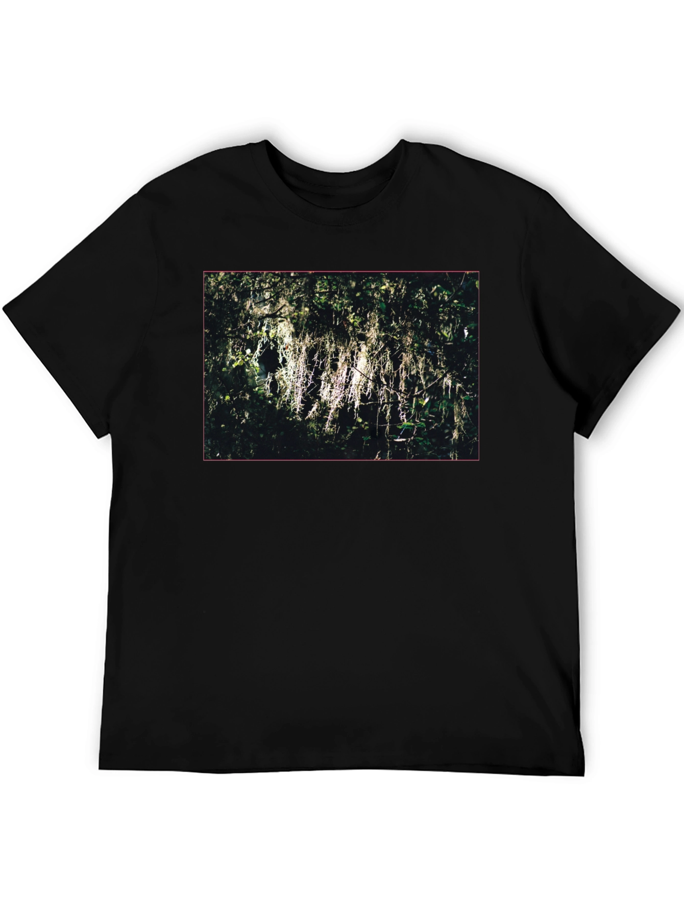 Natures Tapestry Black Tee