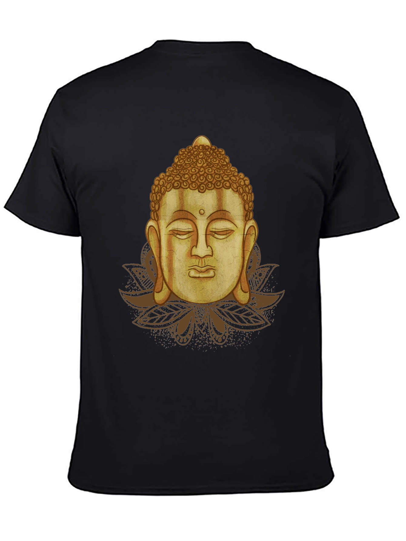 Buddha Graphic Black T-Shirt