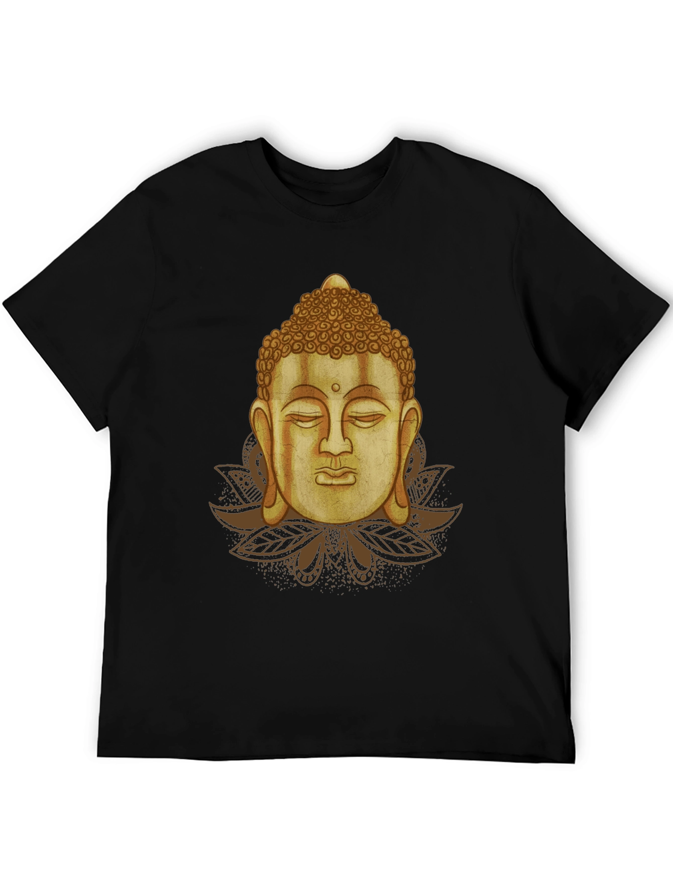 Buddha Graphic Black T-Shirt