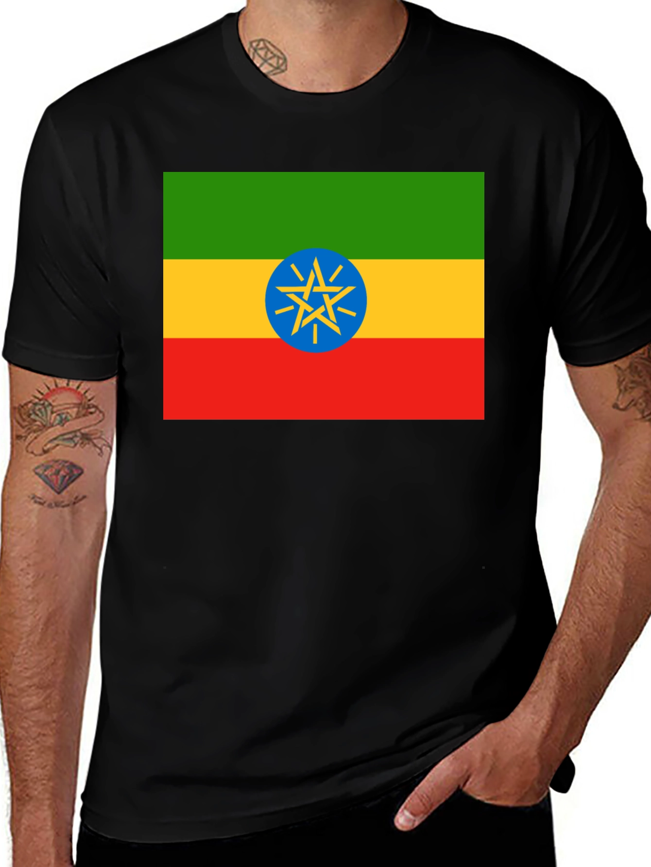 Ethiopian Flag T-Shirt