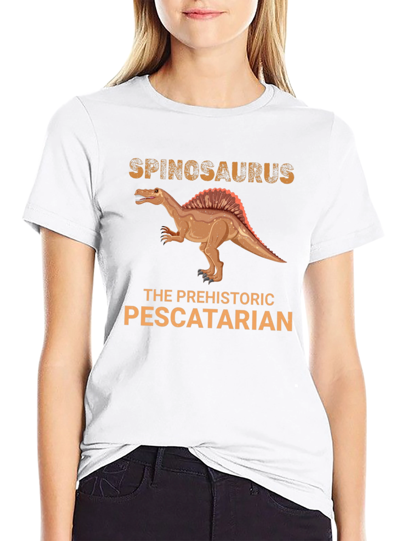 Spinosaurus Prehistoric Pescatarian T-Shirt