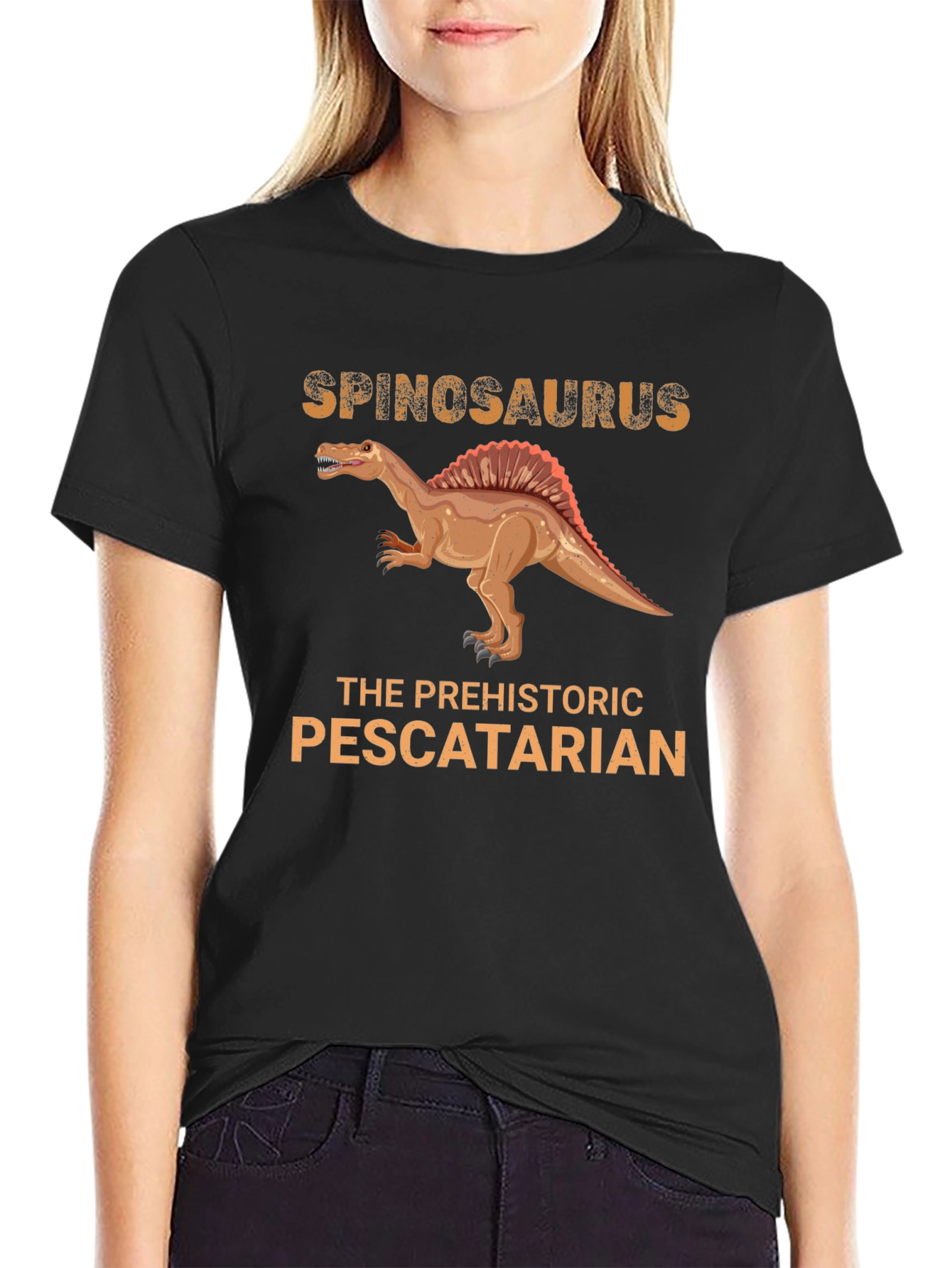Spinosaurus Prehistoric Pescatarian T-Shirt