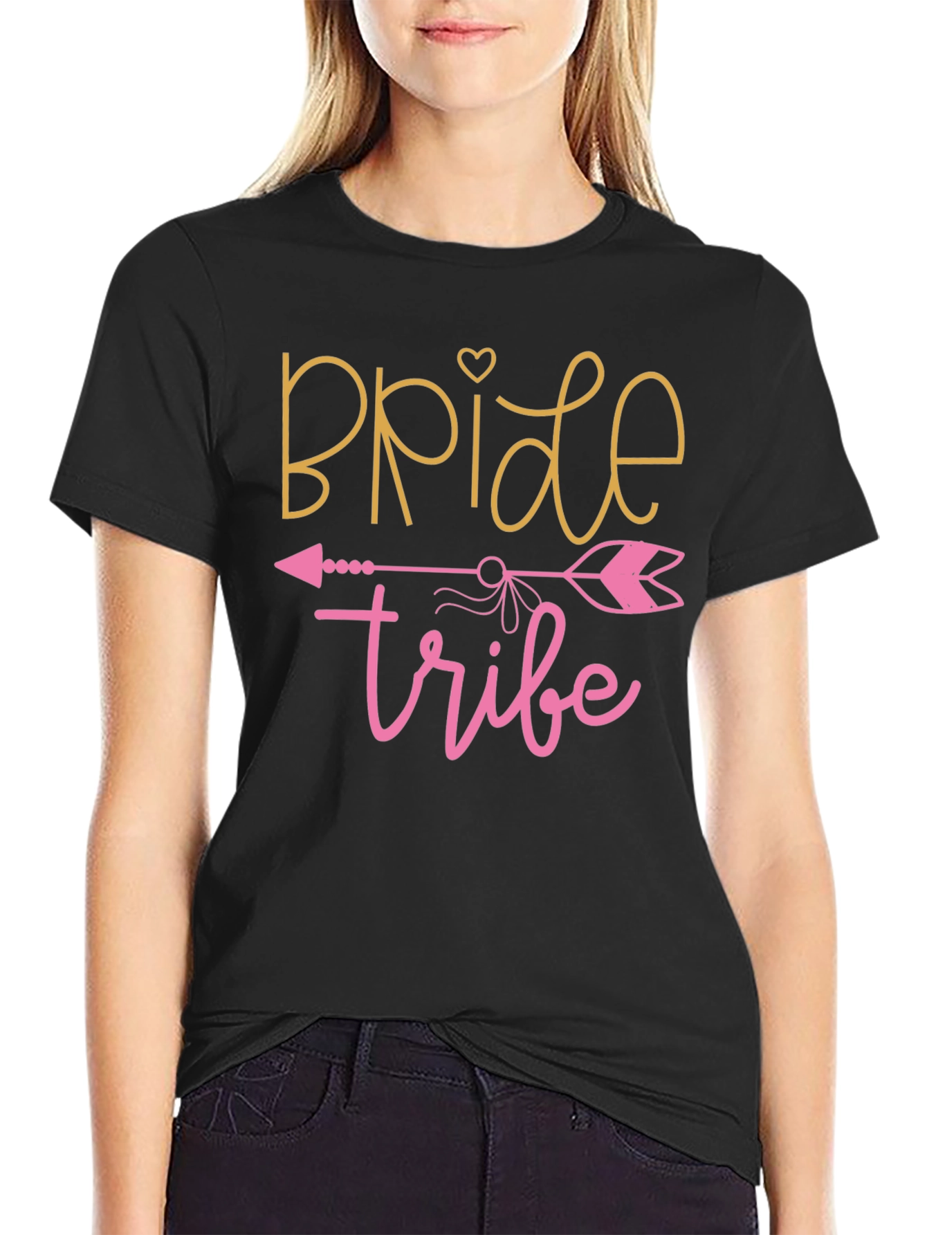 Bride Tribe Graphic Tee - Fun Wedding Party Shirt