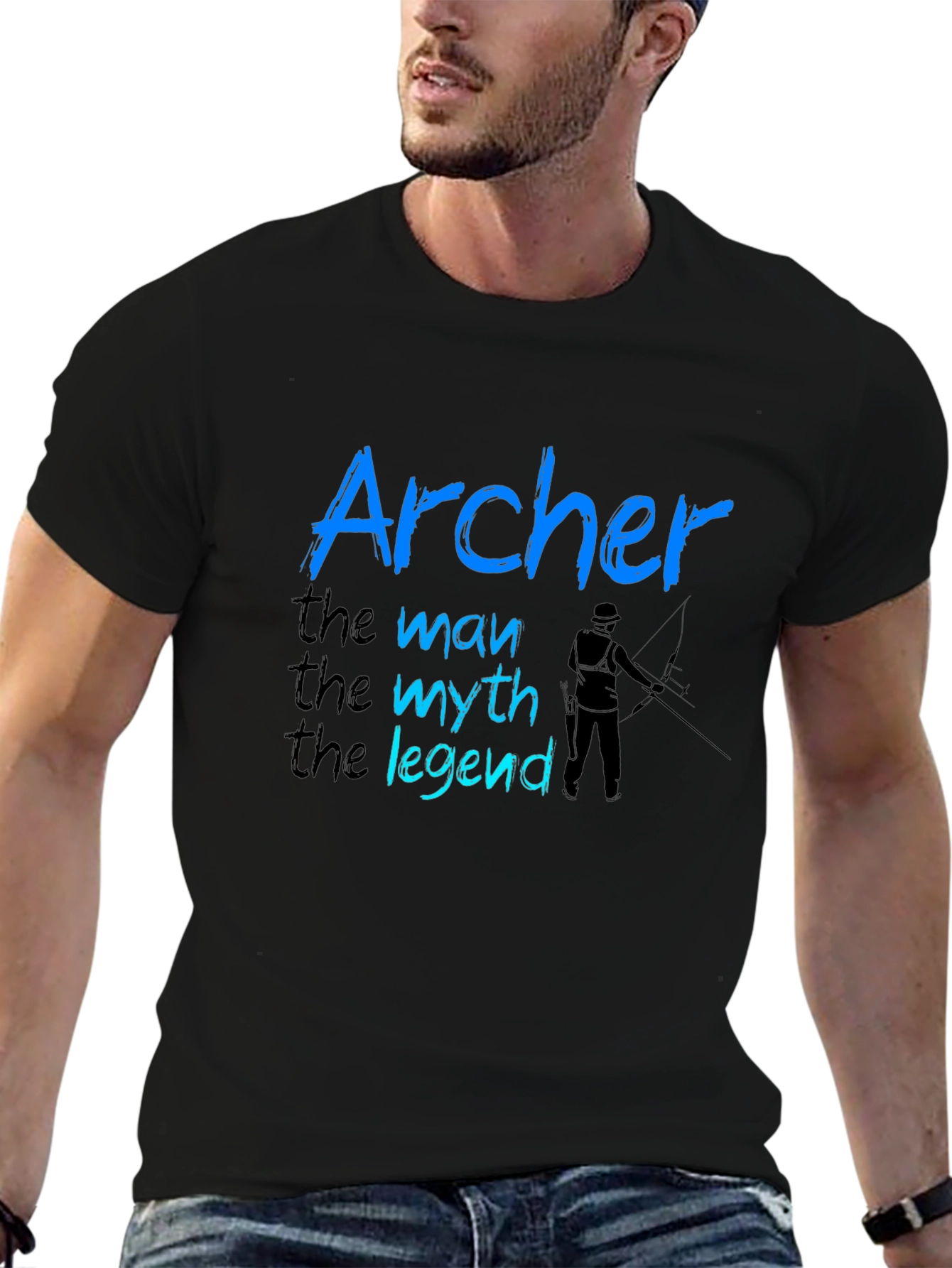 Archer T-Shirt - The Man Myth Legend