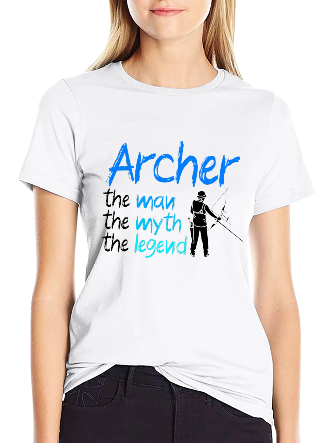 Archer T-Shirt - The Man Myth Legend