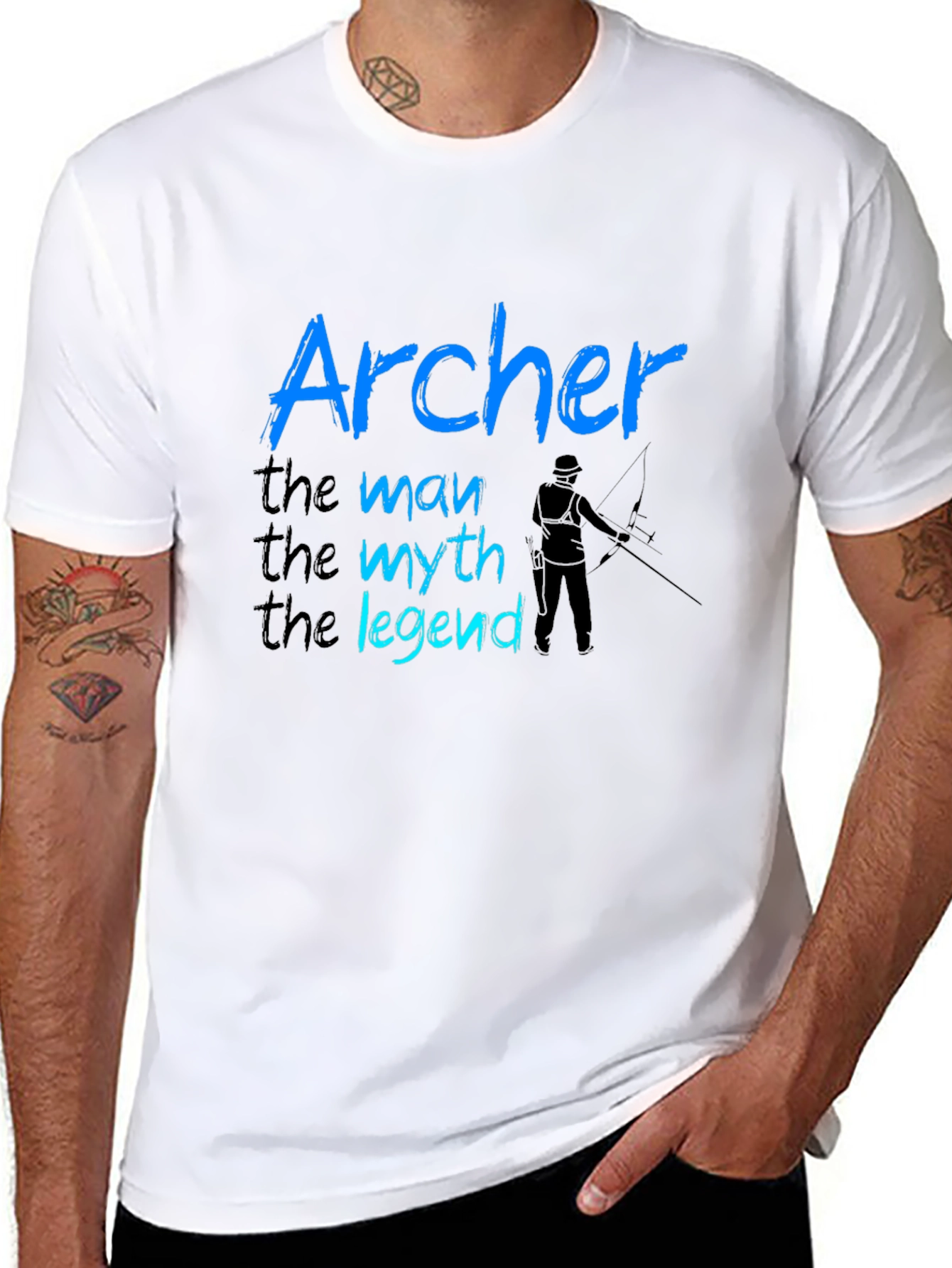 Archer T-Shirt - The Man Myth Legend