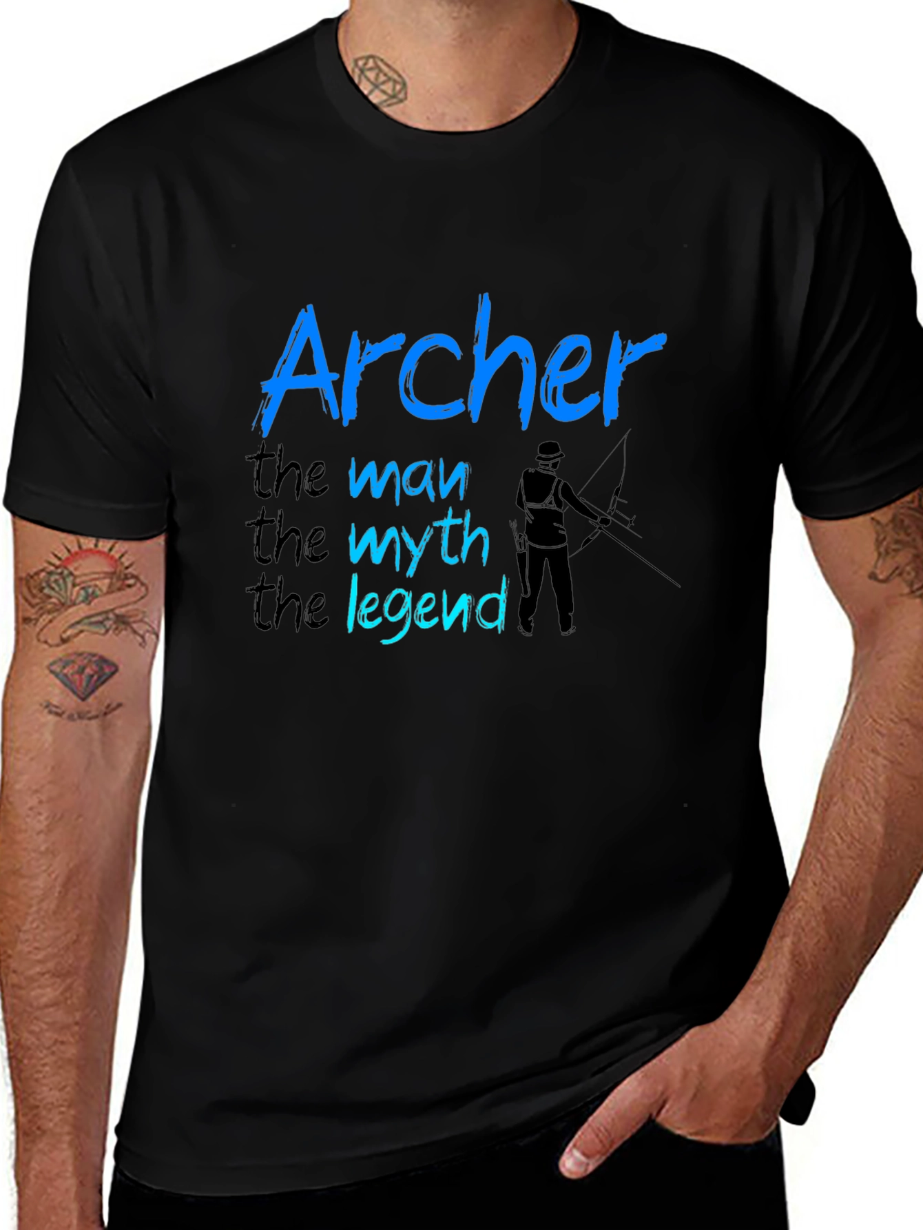 Archer T-Shirt - The Man Myth Legend
