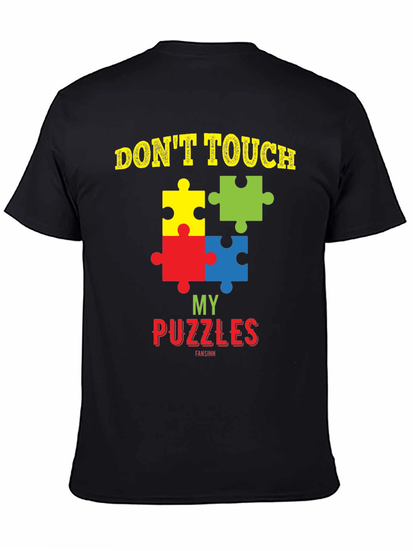 Autism Awareness T-Shirt - Dont Touch My Puzzles
