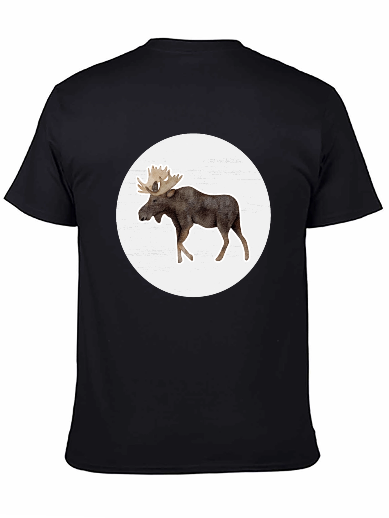 Moose Graphic Tee - Casual Comfort