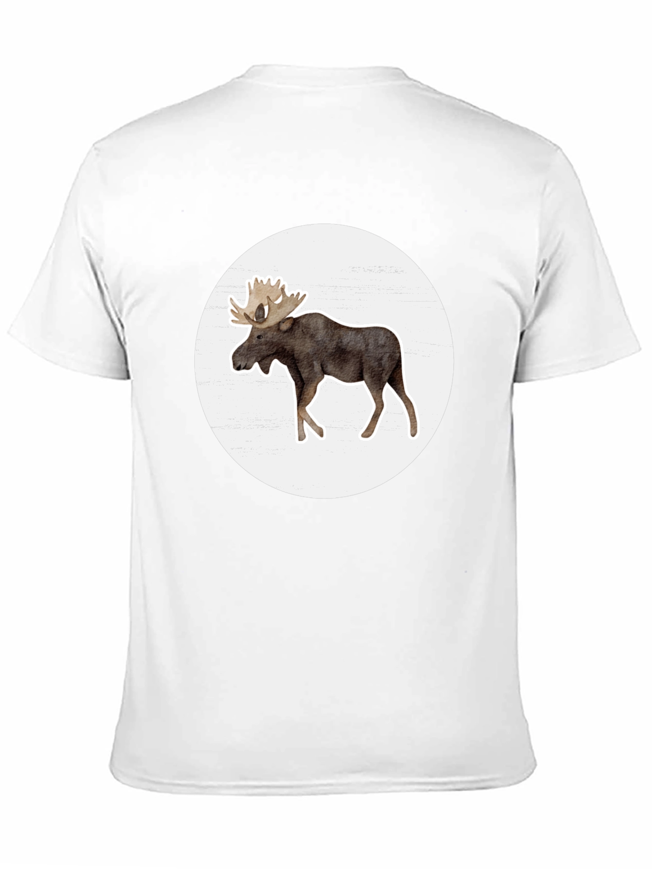 Moose Graphic Tee - Casual Comfort