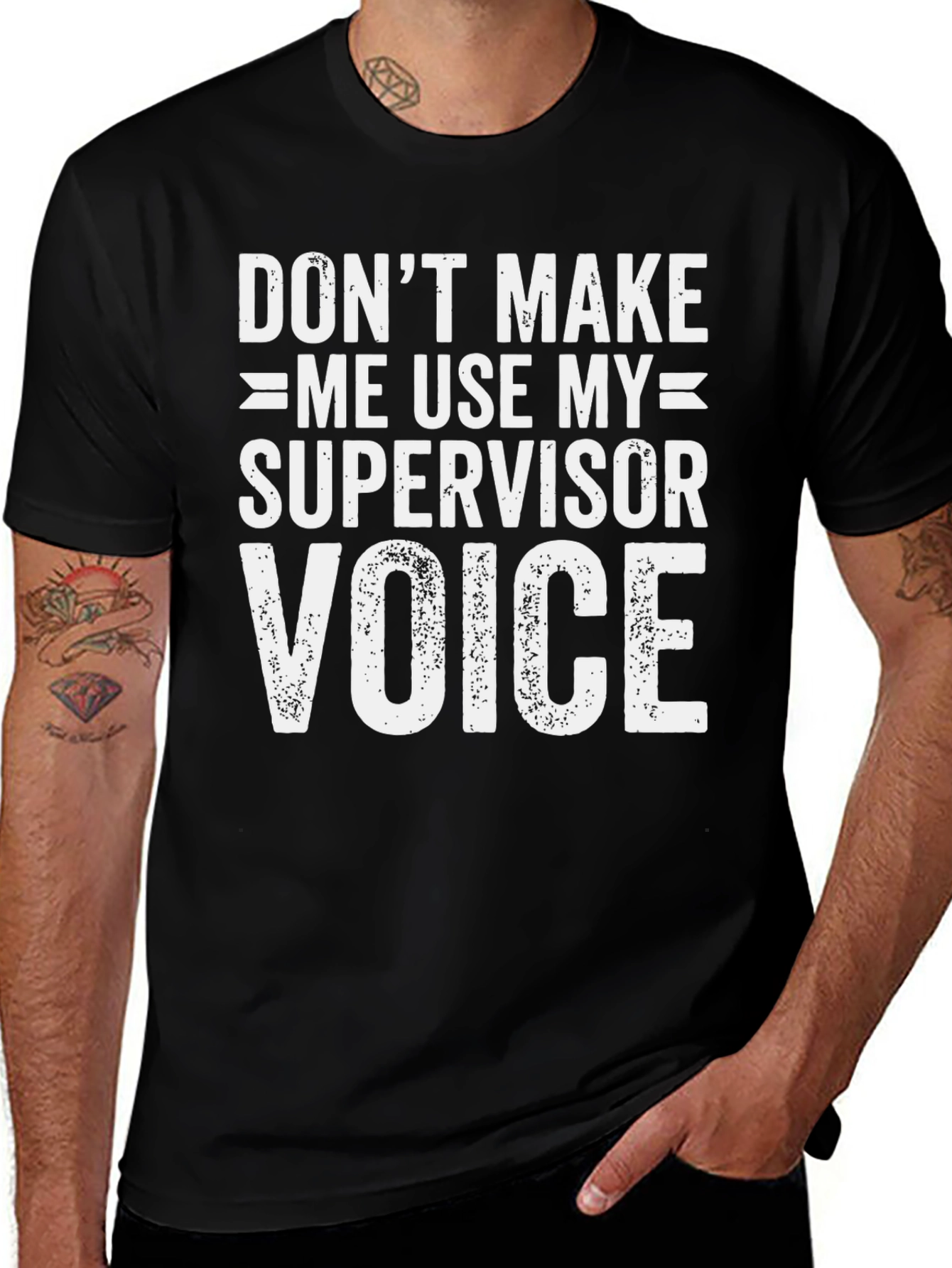 Funny Supervisor Voice T-Shirt