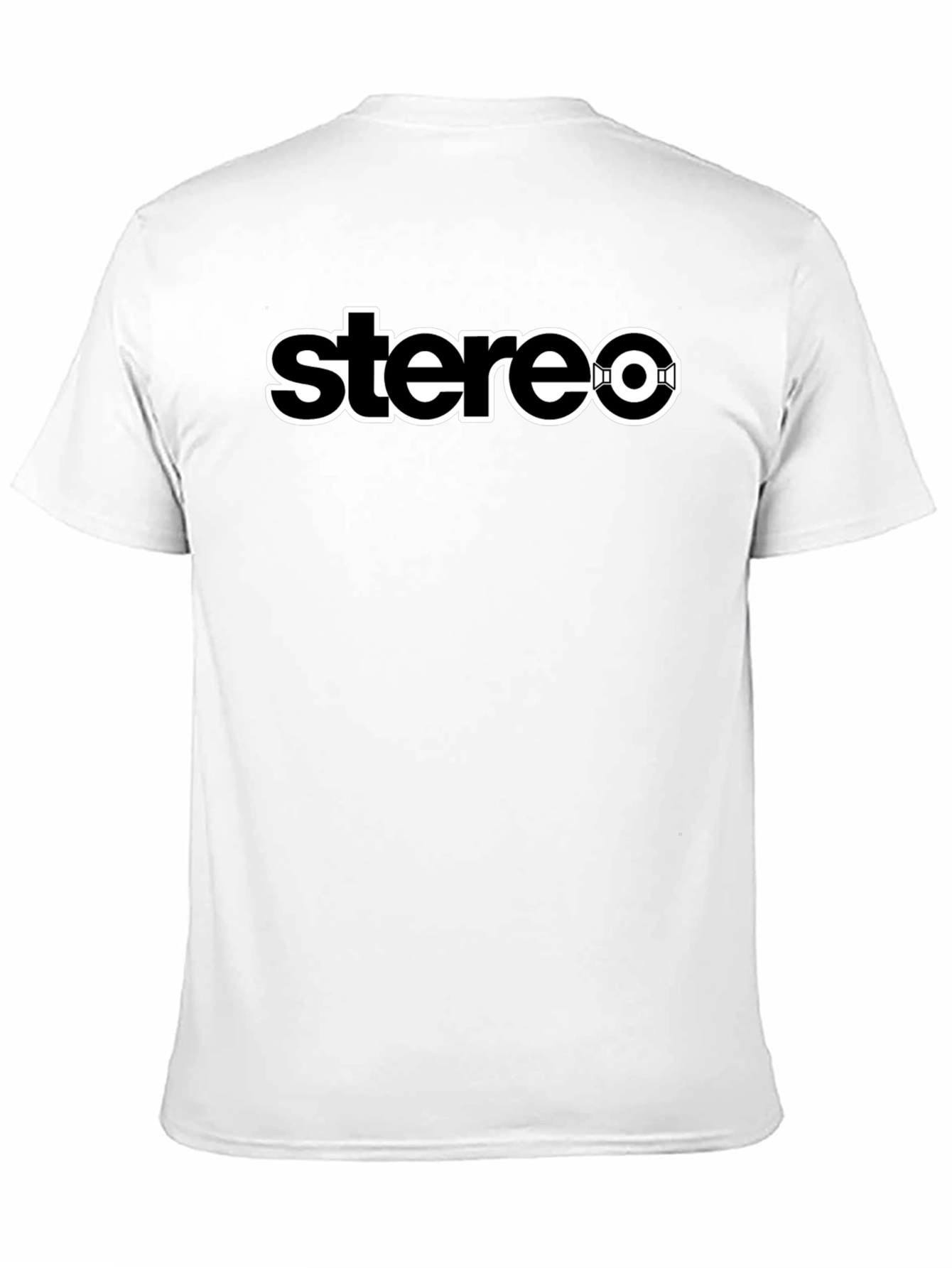 Stereo Graphic Tee - Classic Black