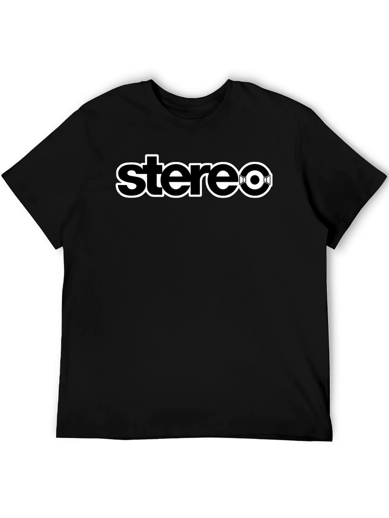 Stereo Graphic Tee - Classic Black