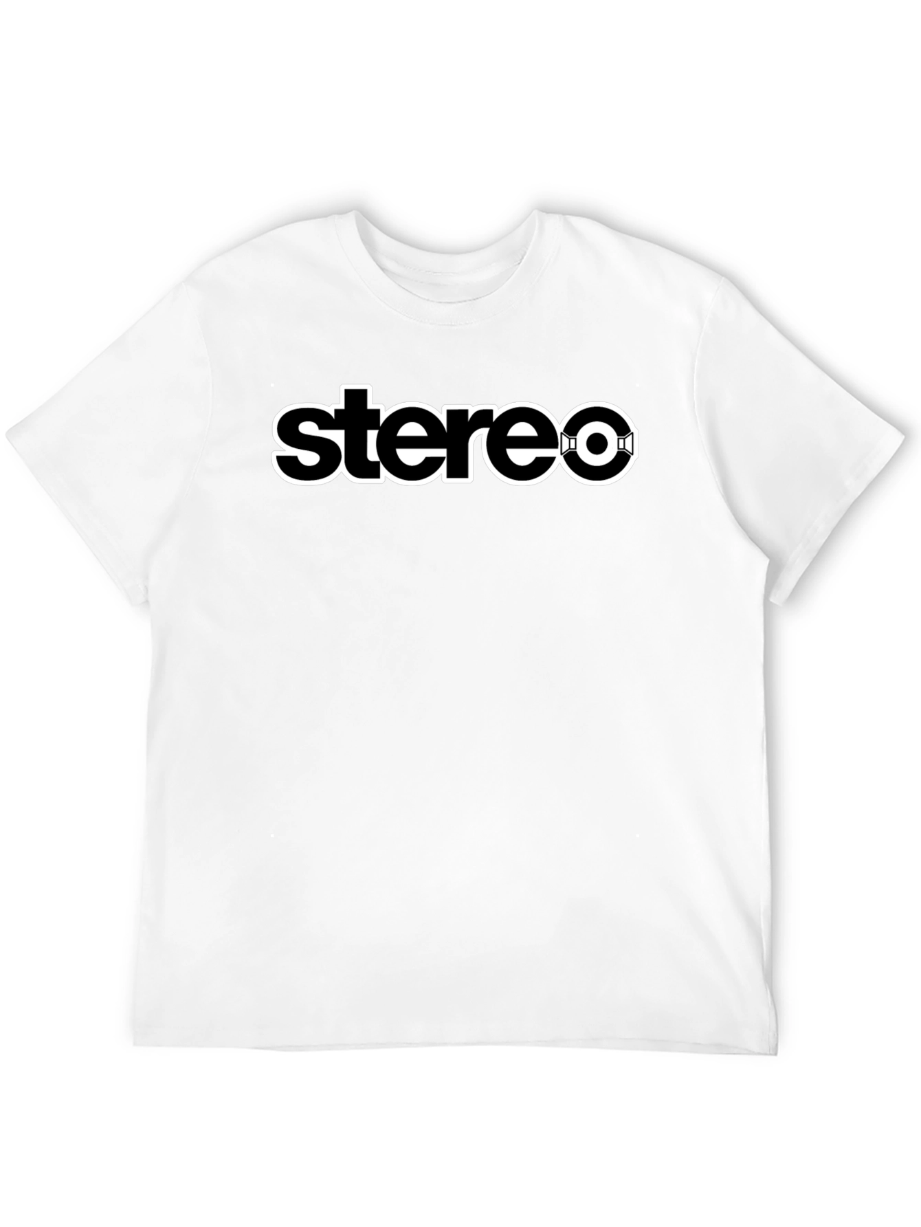 Stereo Graphic Tee - Classic Black