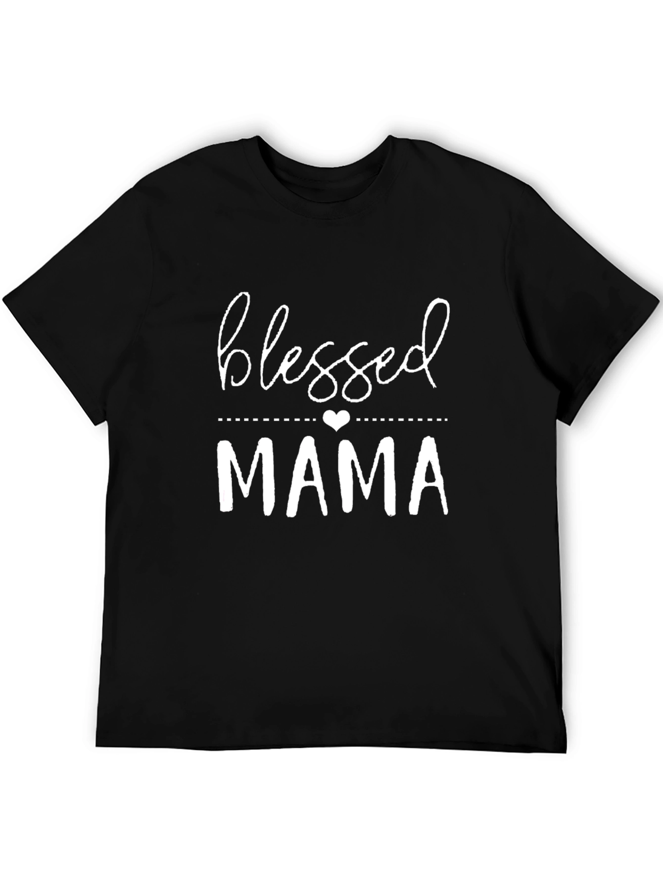 Blessed Mama Graphic Tee - Soft Cotton Comfort