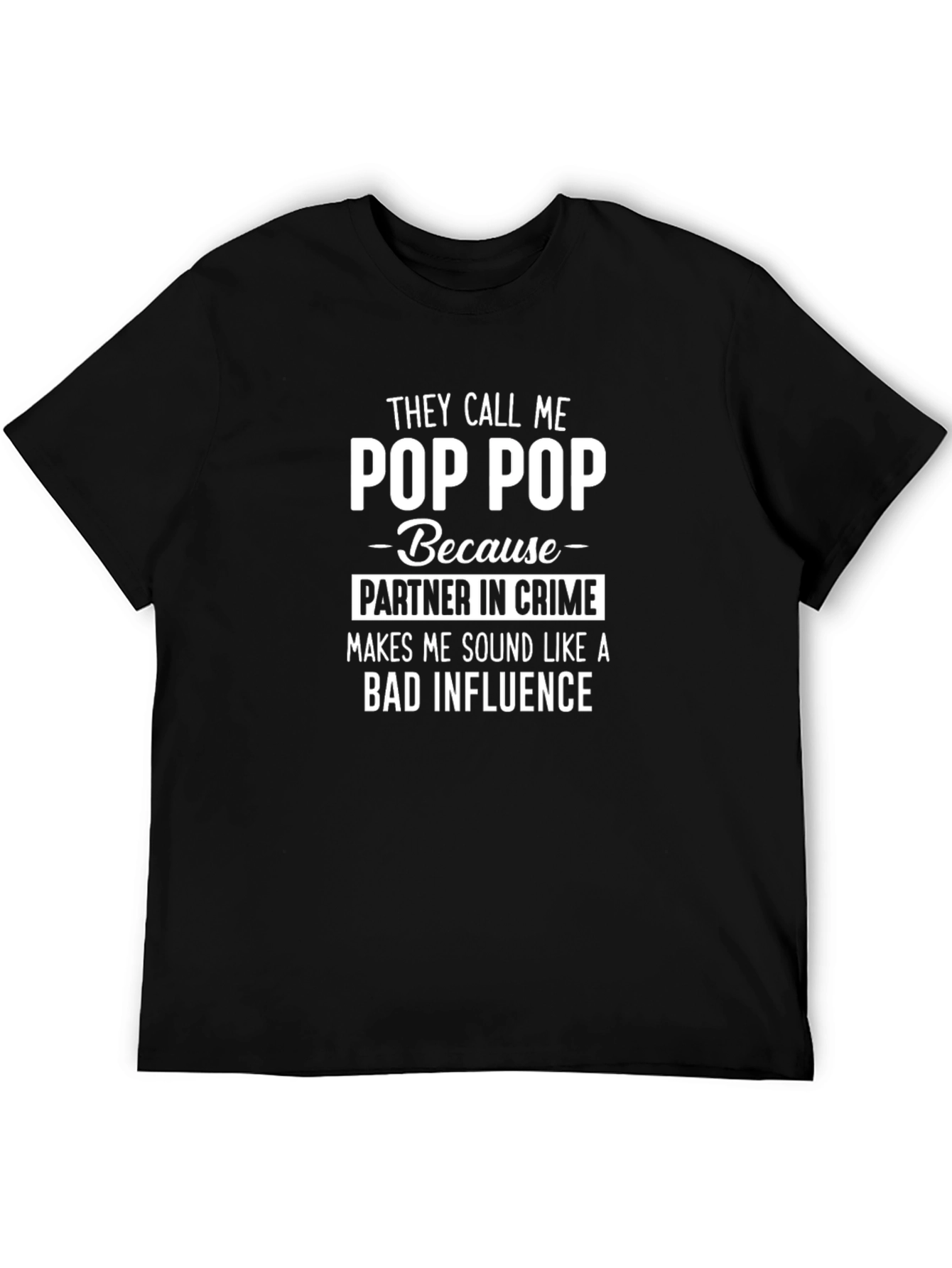 Pop Pop T-Shirt - Partner in Crime Tee
