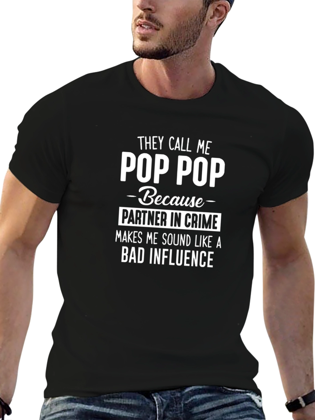Pop Pop T-Shirt - Partner in Crime Tee