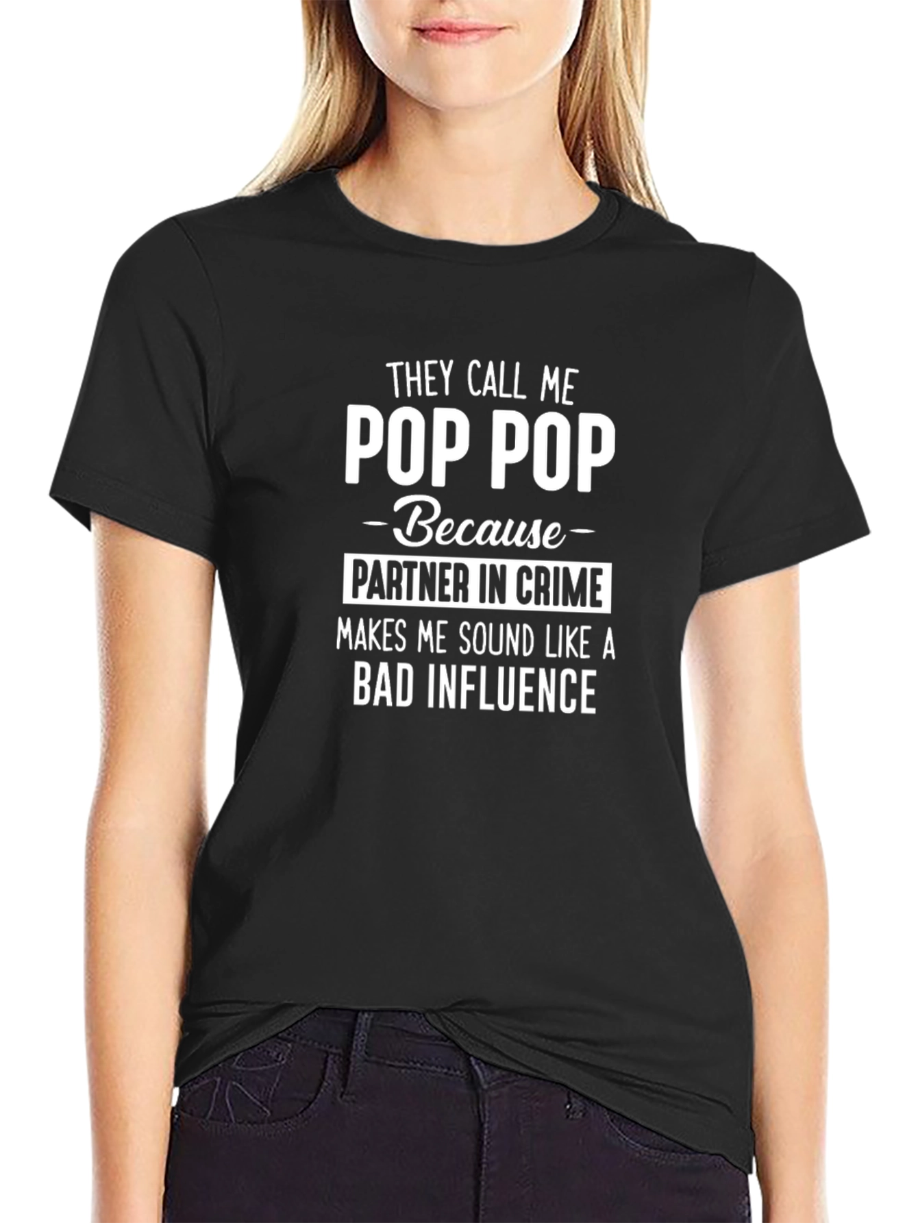 Pop Pop T-Shirt - Partner in Crime Tee