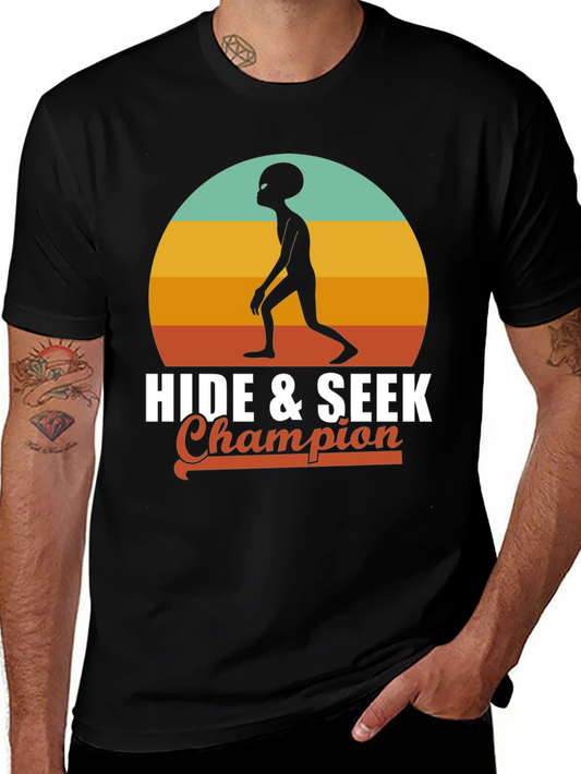 Alien Hide & Seek Champion Graphic T-Shirt