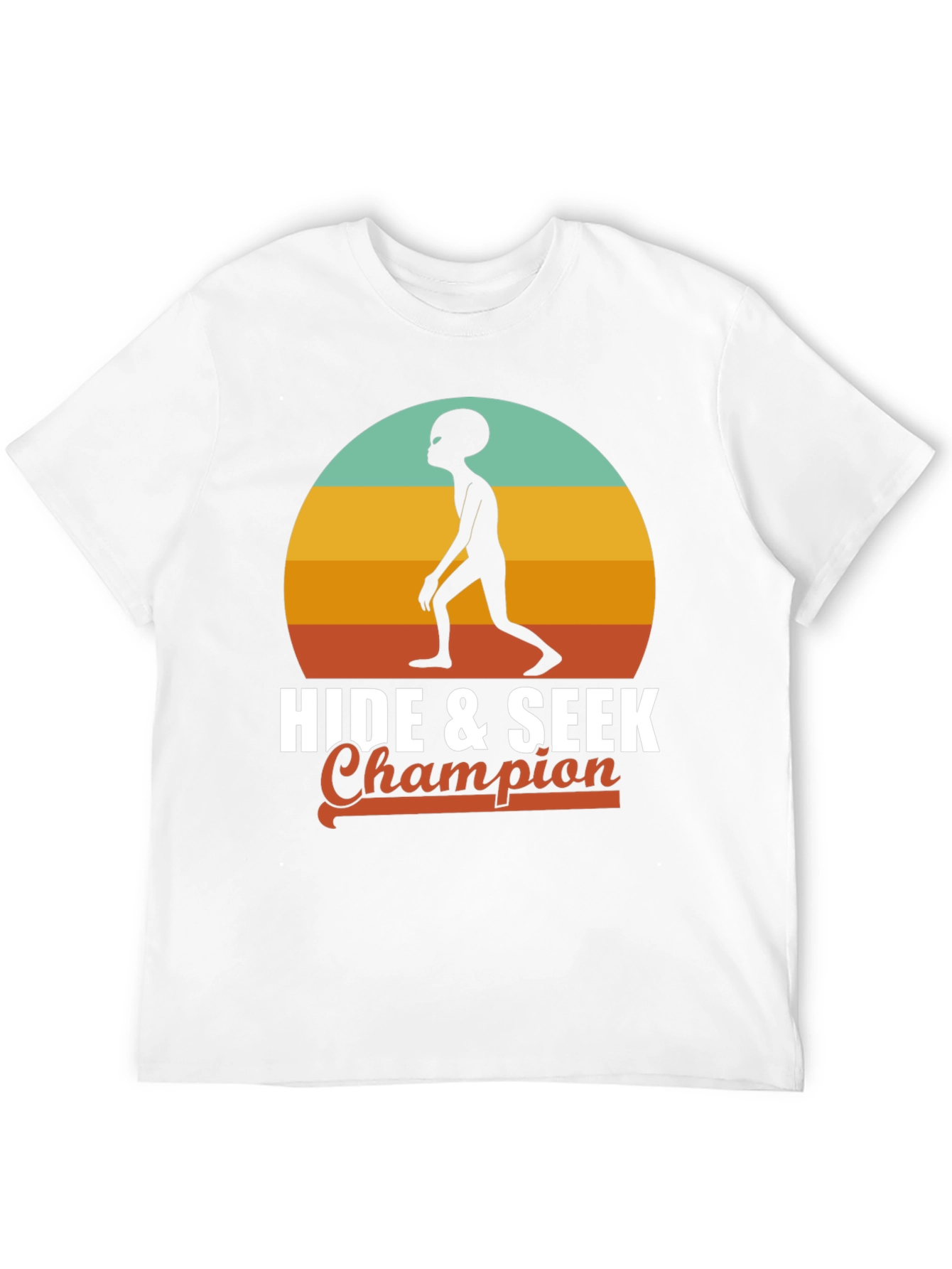 Alien Hide & Seek Champion Graphic T-Shirt