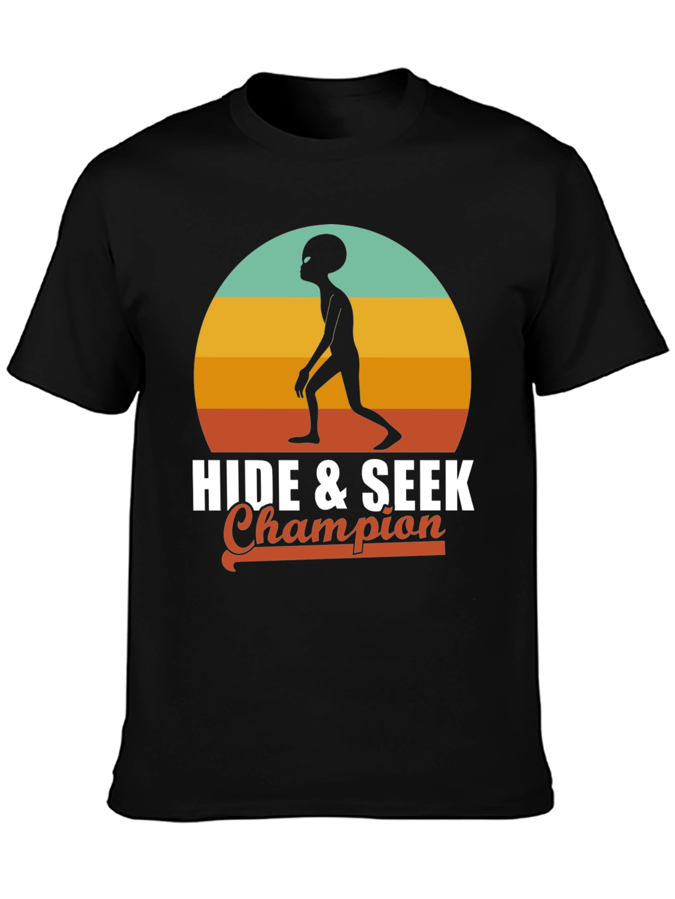 Alien Hide & Seek Champion Graphic T-Shirt