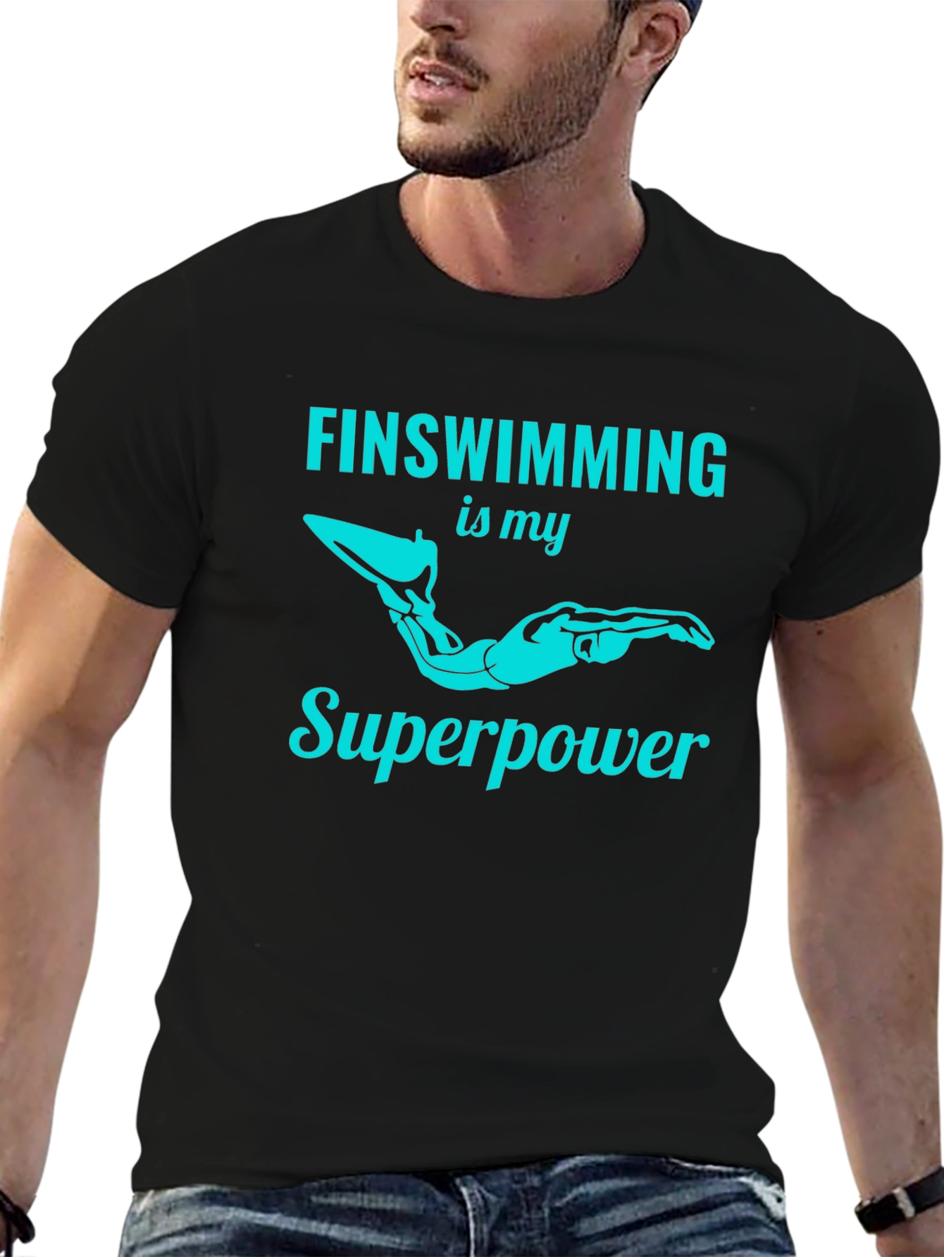 Finswimming Superpower T-Shirt