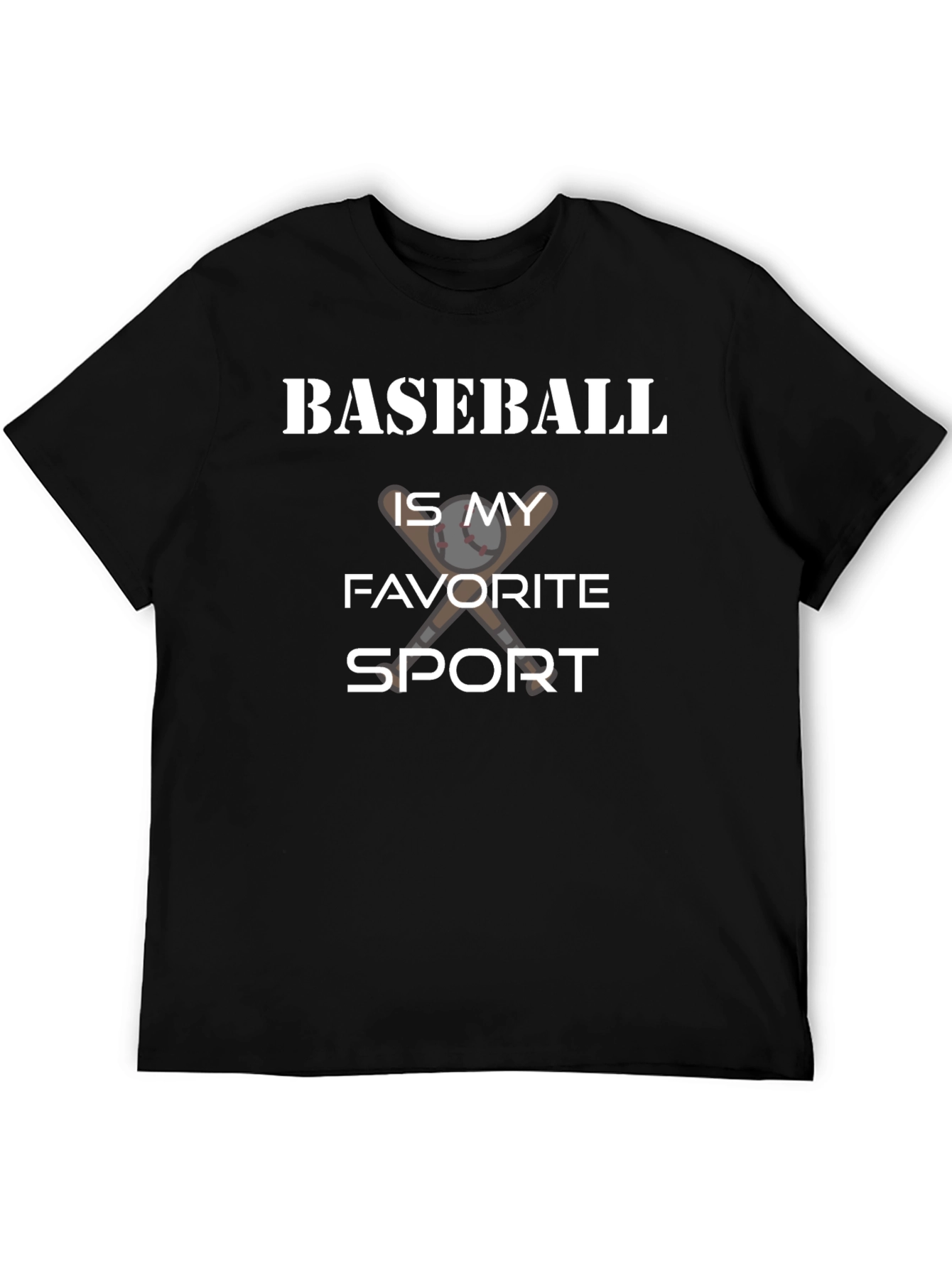 Baseball is My Favorite Sport T-Shirt
