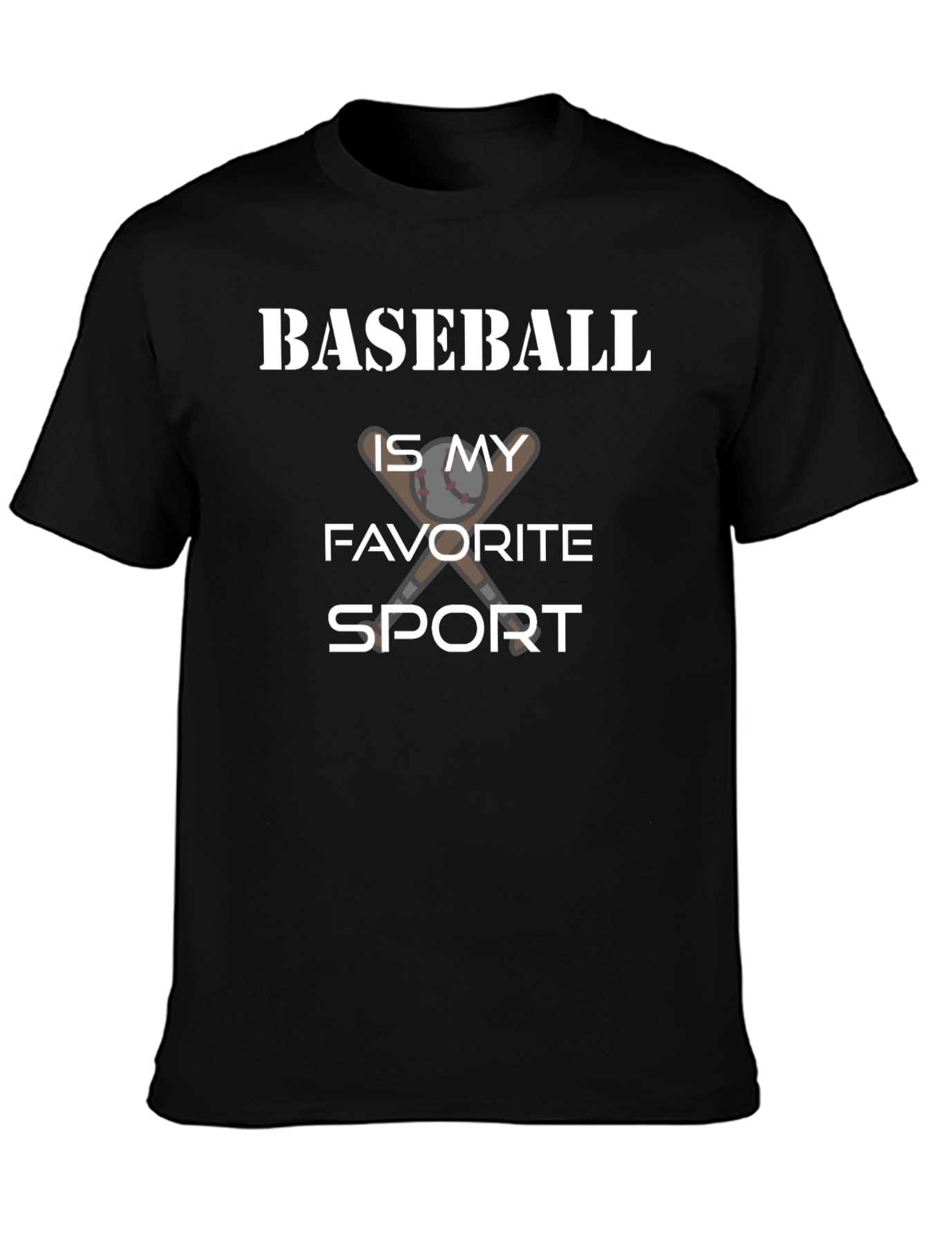 Baseball is My Favorite Sport T-Shirt