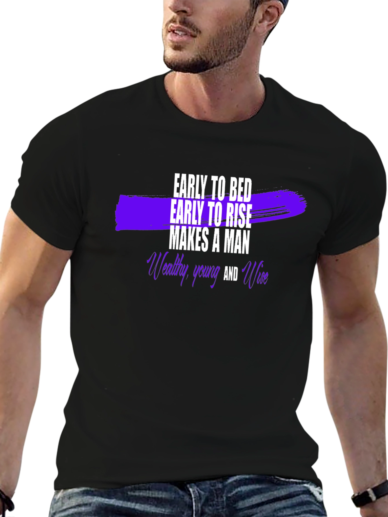 Early to Bed Early to Rise Mens T-Shirt