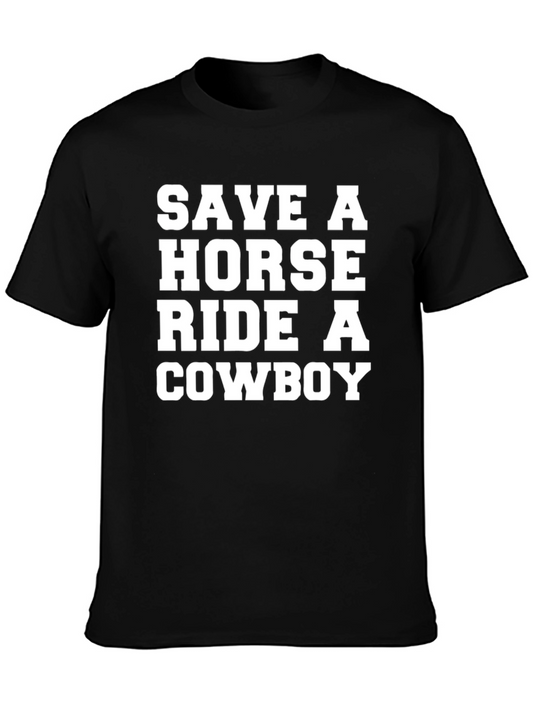 Save a Horse Ride a Cowboy T-Shirt